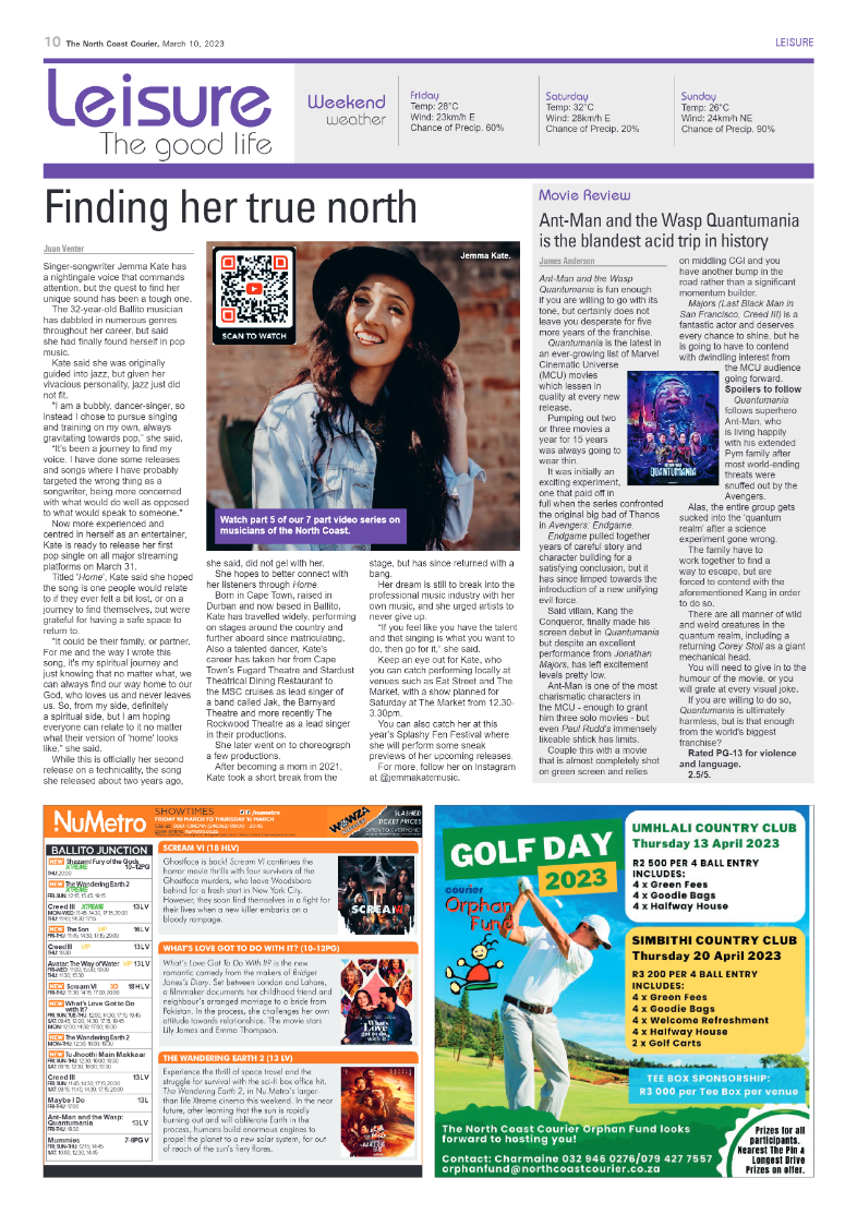 North Coast Courier 10 March page 10