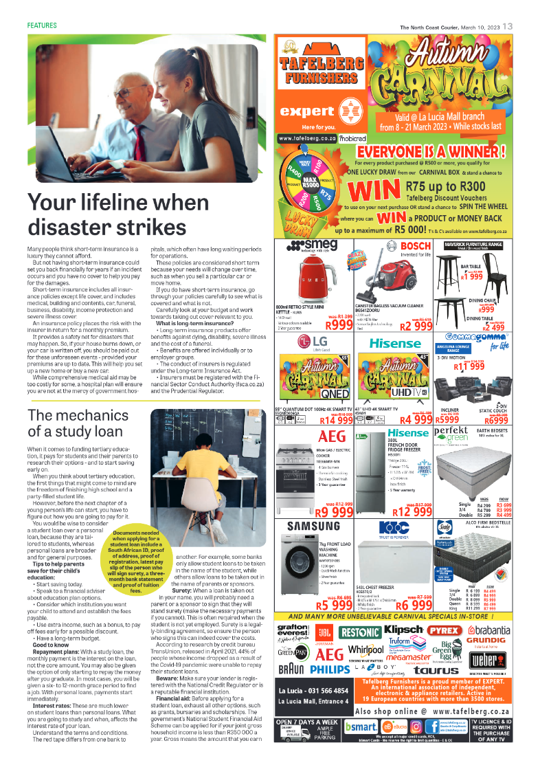 North Coast Courier 10 March page 13