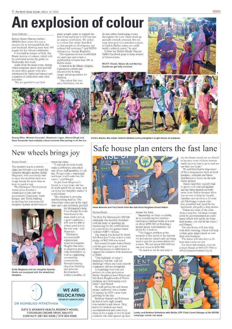 North Coast Courier 10 March page 6