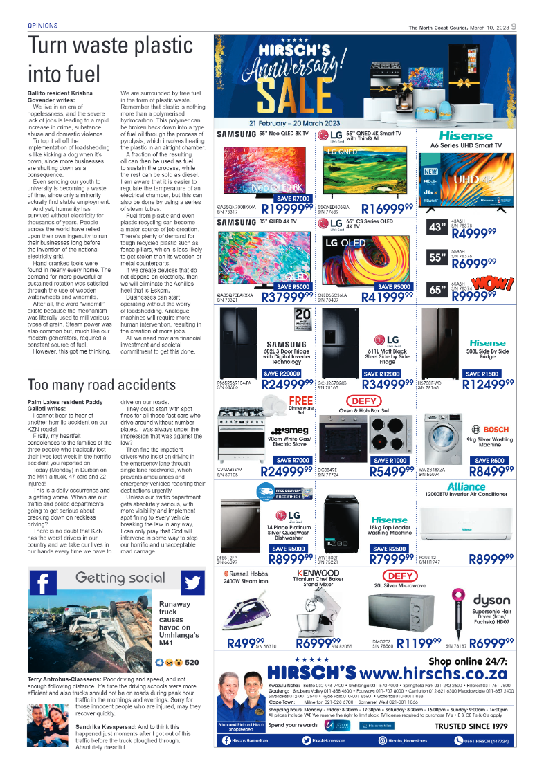 North Coast Courier 10 March page 9