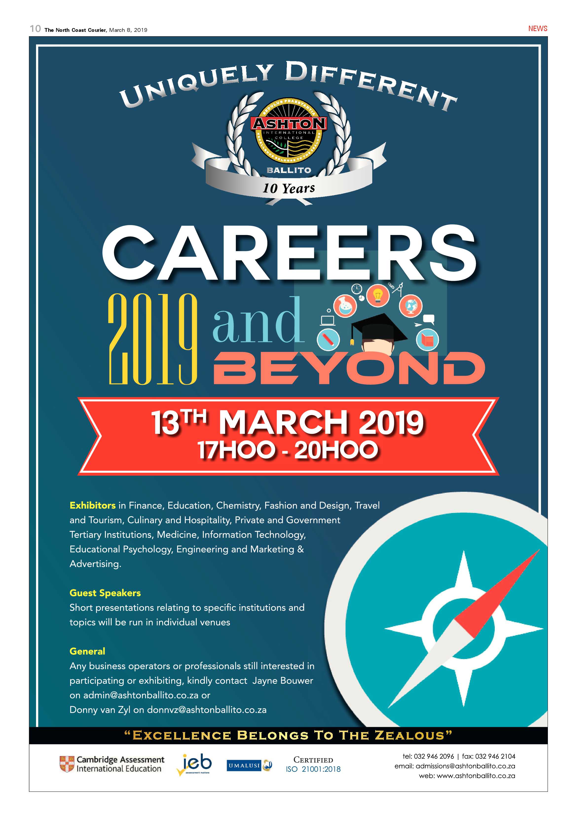 The North Coast Courier – 08 March 2019 page 10
