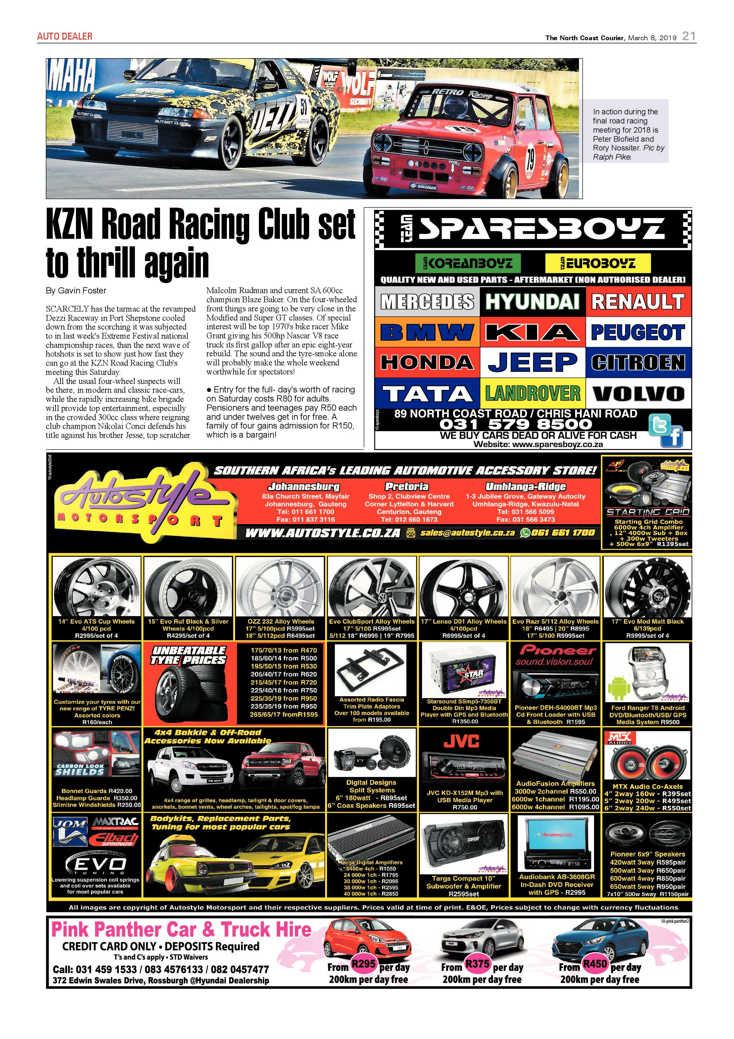 The North Coast Courier – 08 March 2019 page 21