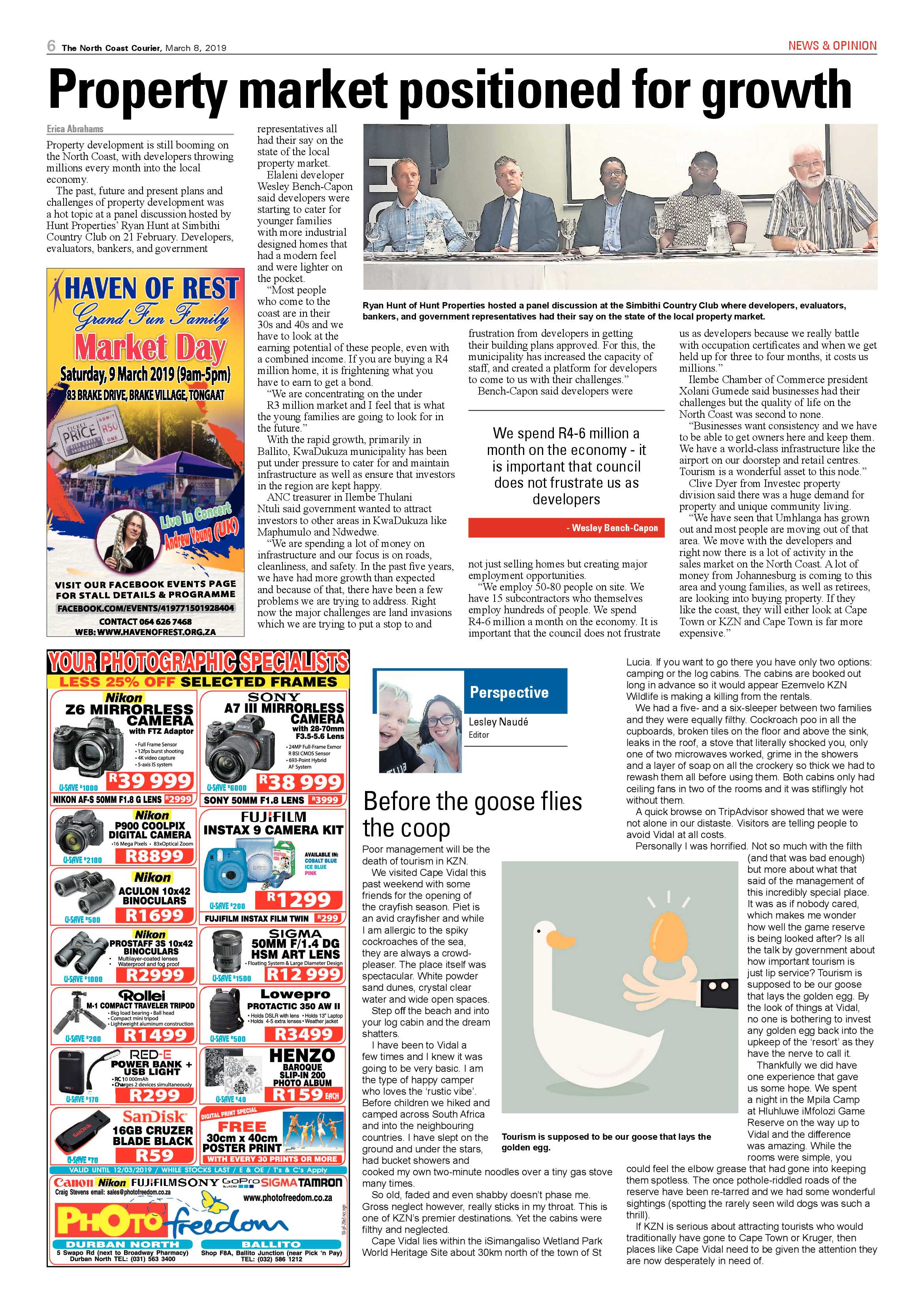 The North Coast Courier – 08 March 2019 page 6