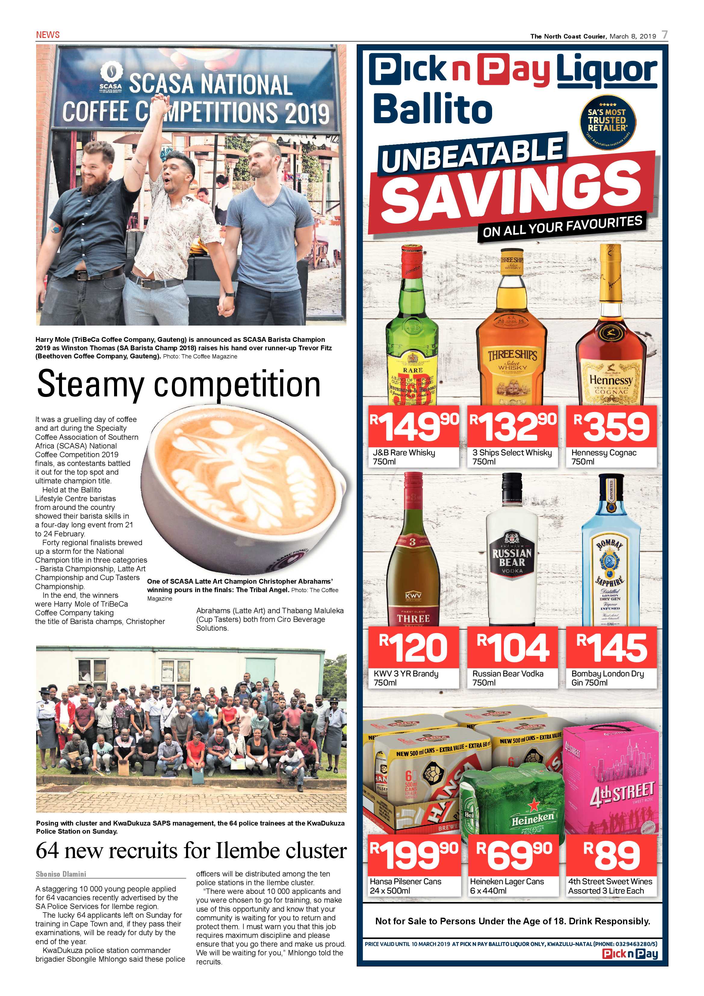 The North Coast Courier – 08 March 2019 page 7