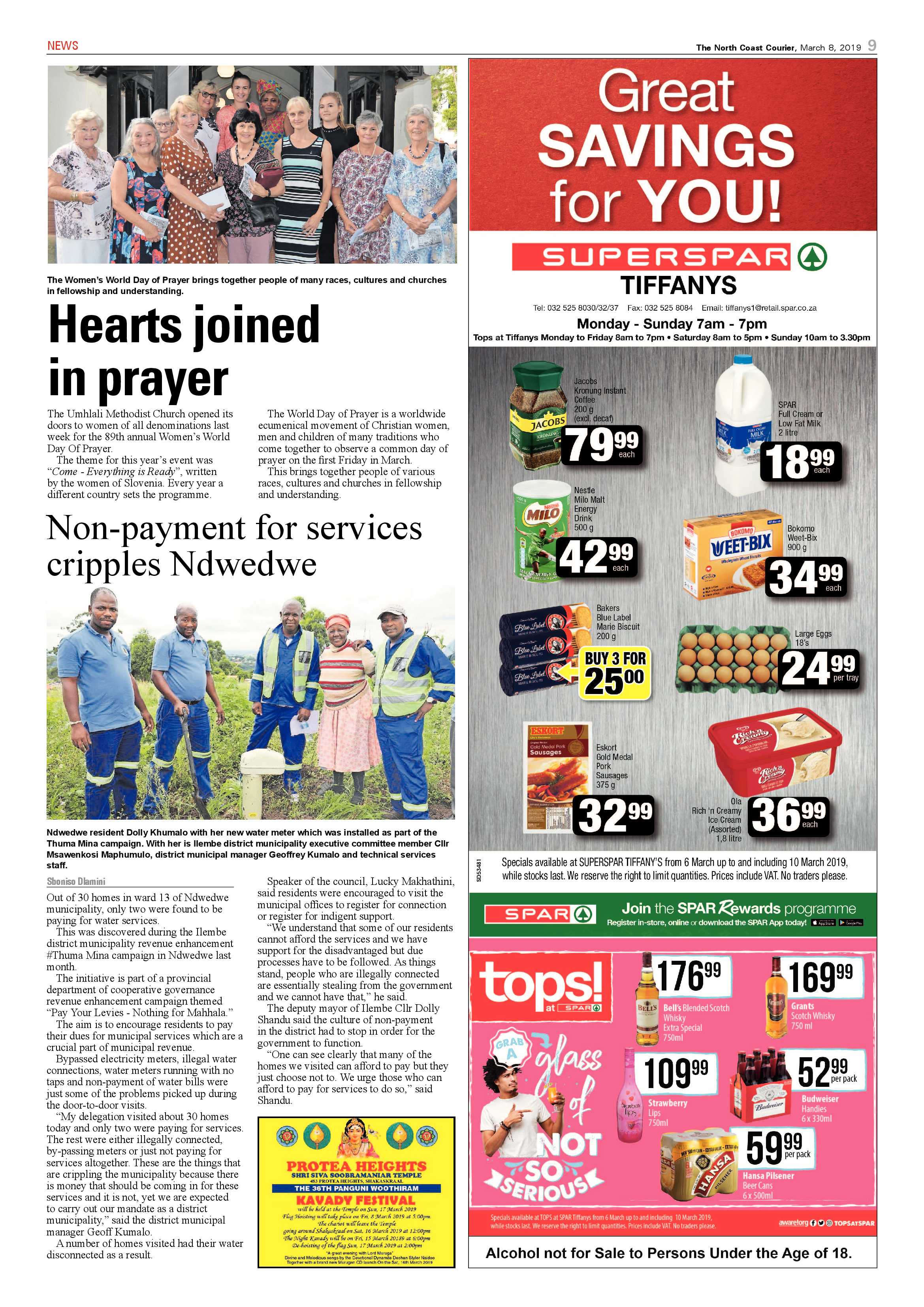 The North Coast Courier – 08 March 2019 page 9