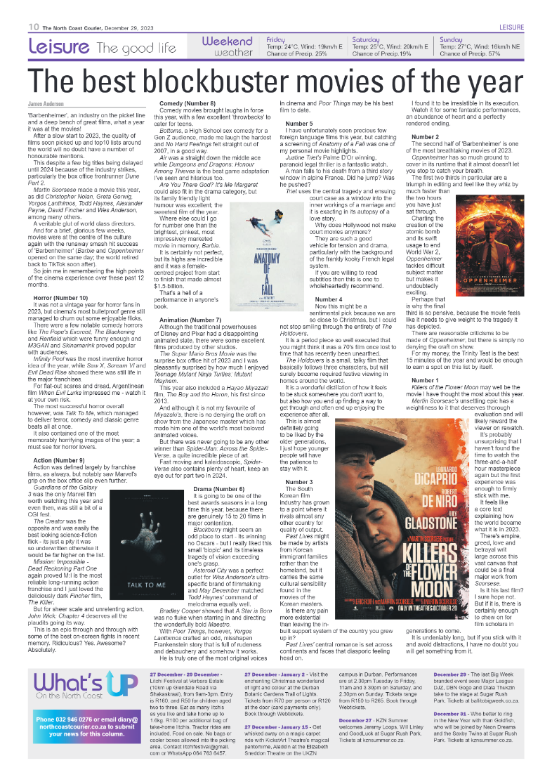 North Coast Courier 27 December page 10