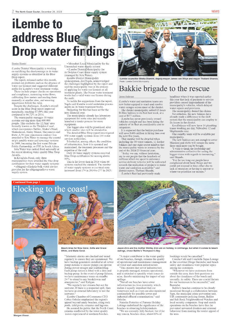 North Coast Courier 27 December page 2