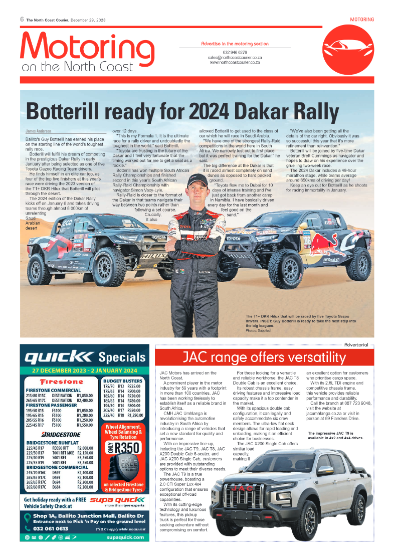 North Coast Courier 27 December page 6