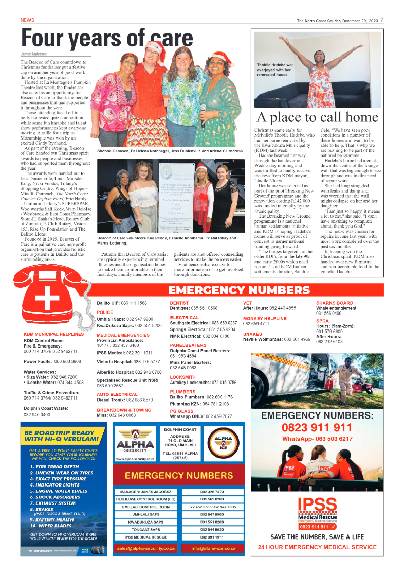 North Coast Courier 27 December page 7