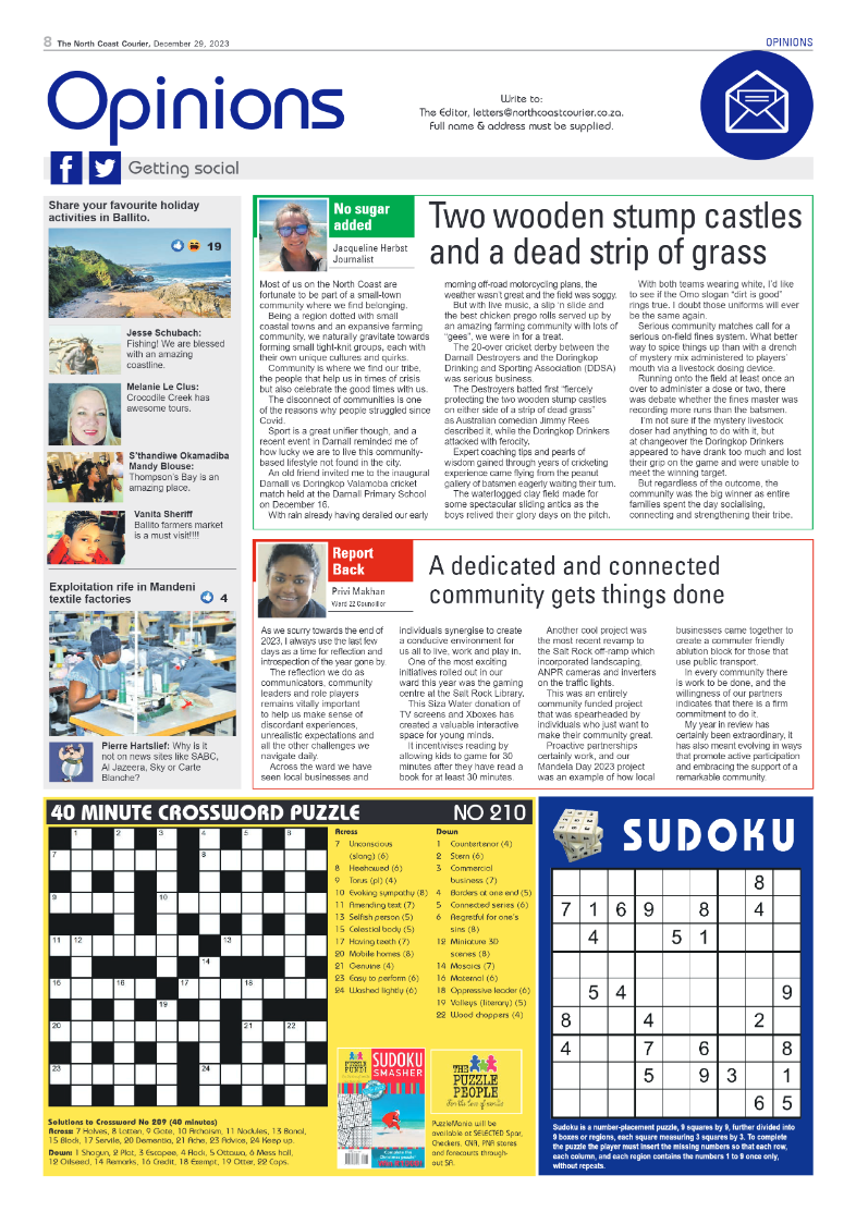 North Coast Courier 27 December page 8