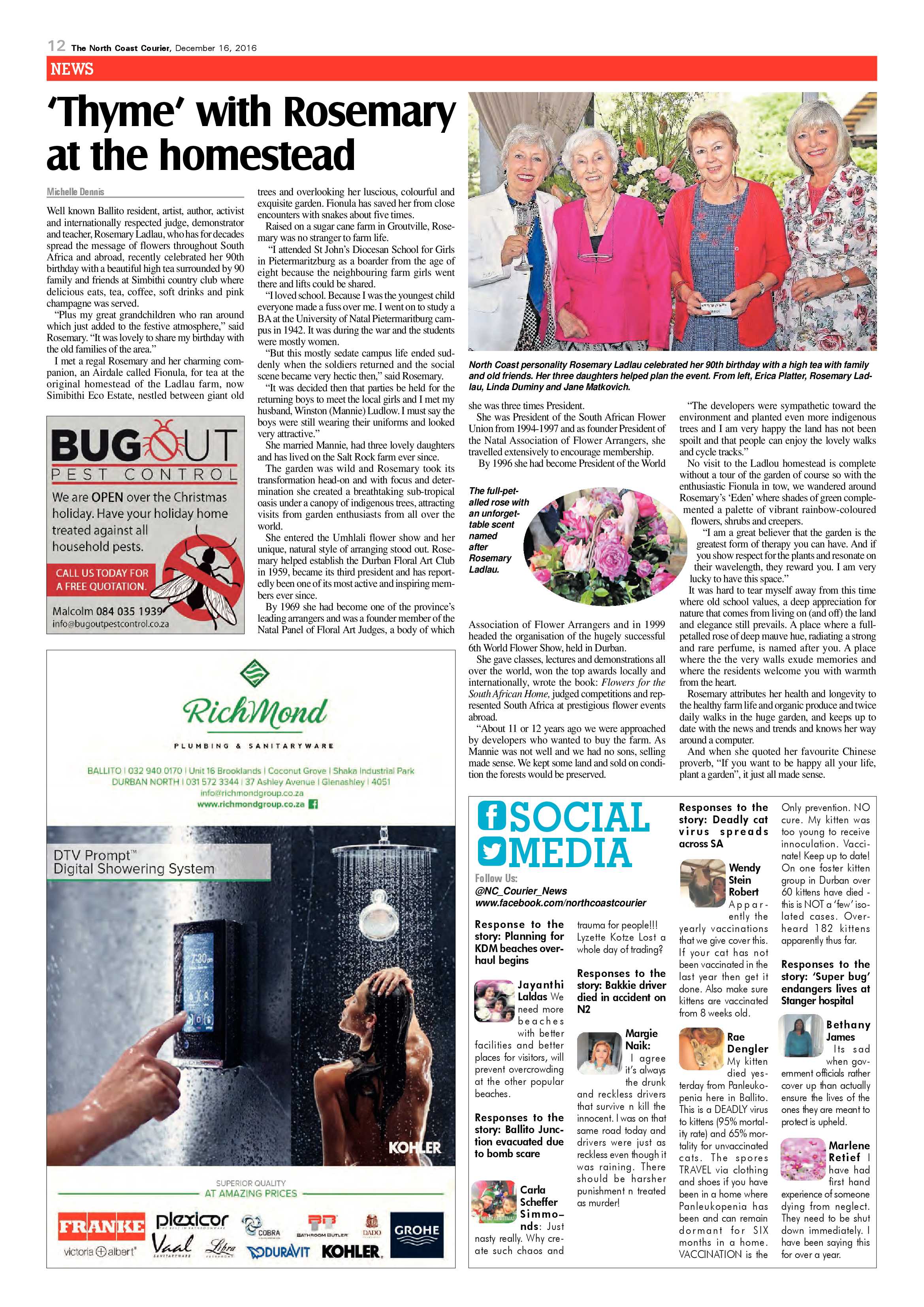 North Coast Courier – 16 December 2016 page 12