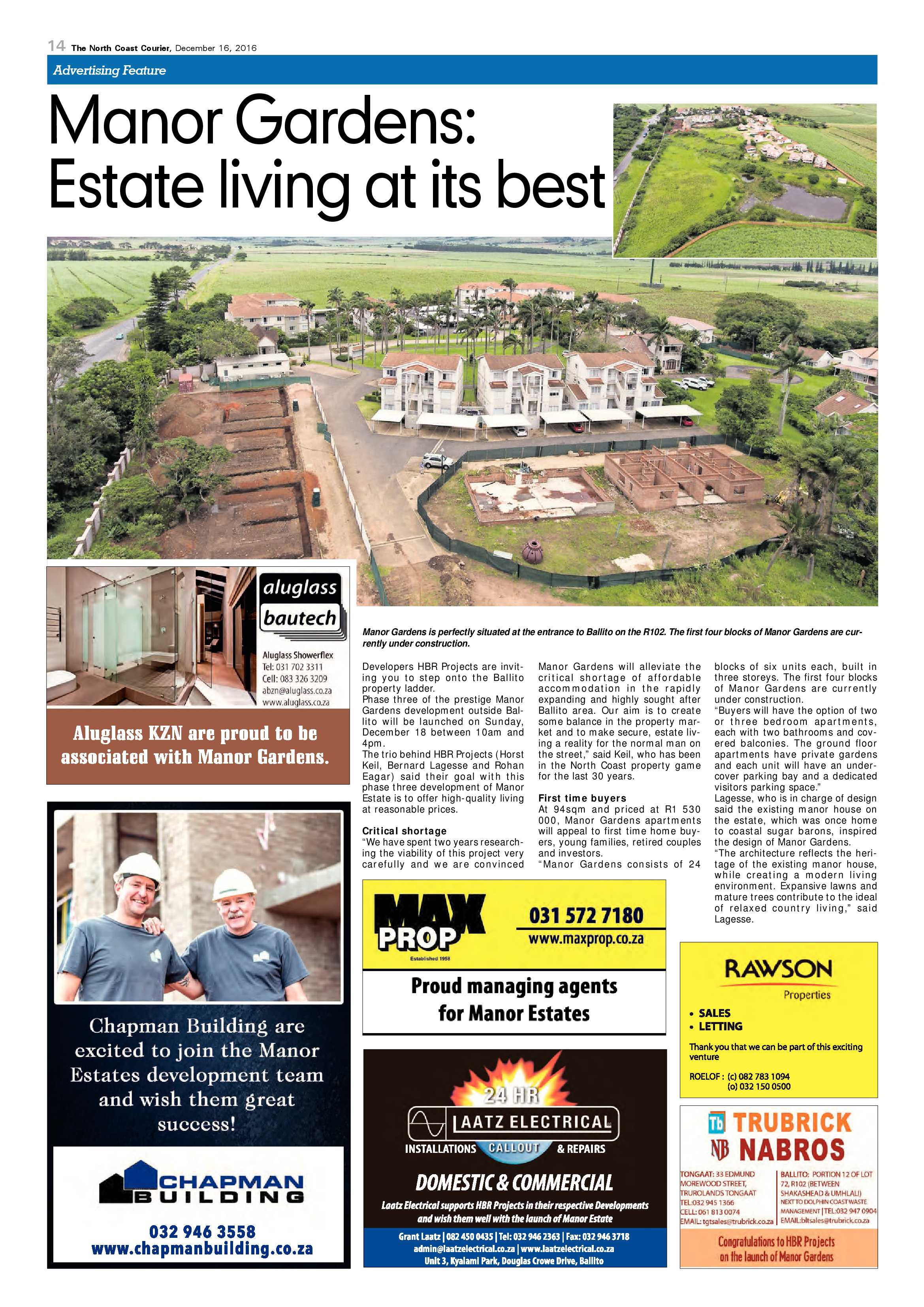 North Coast Courier – 16 December 2016 page 14