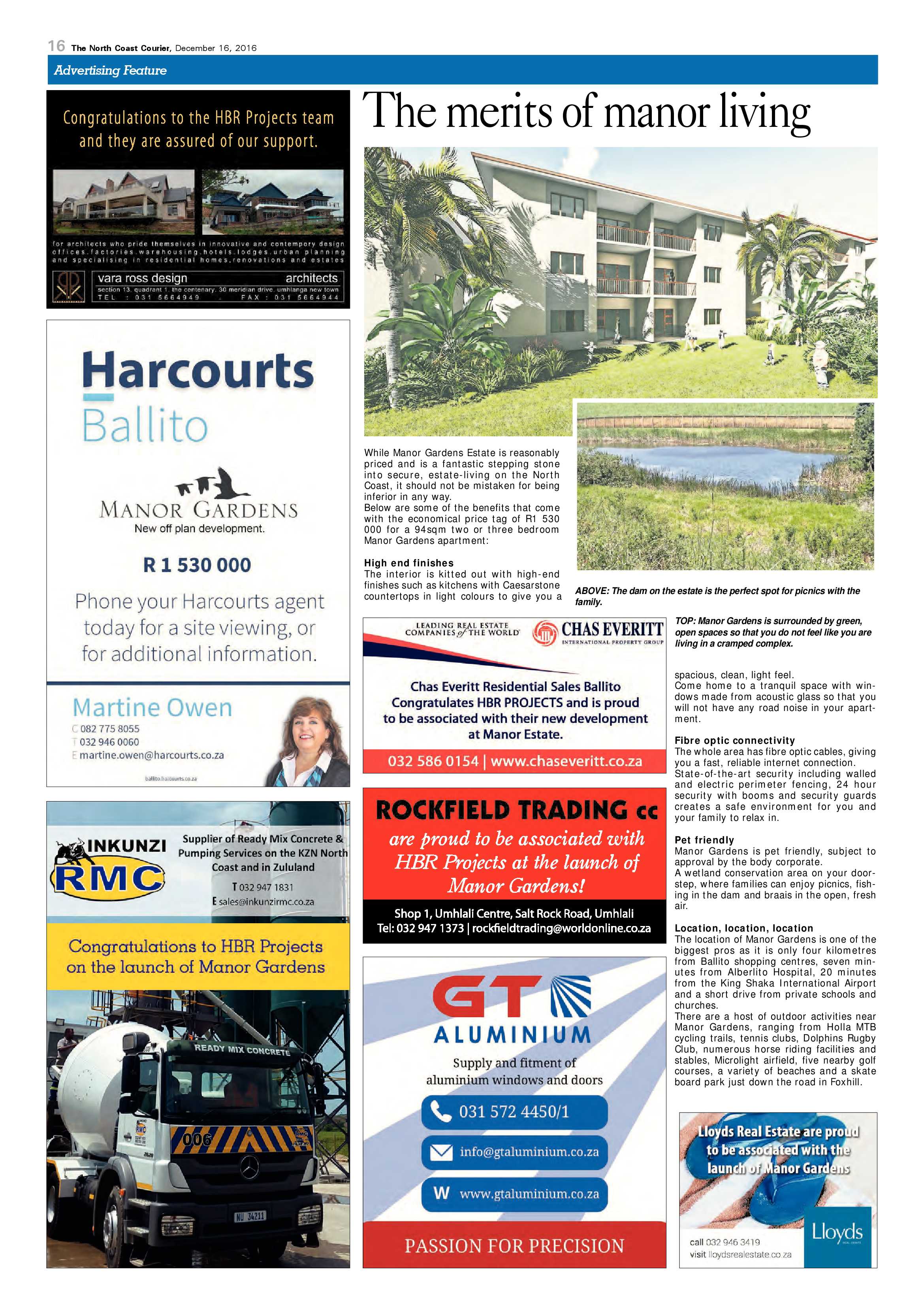 North Coast Courier – 16 December 2016 page 16