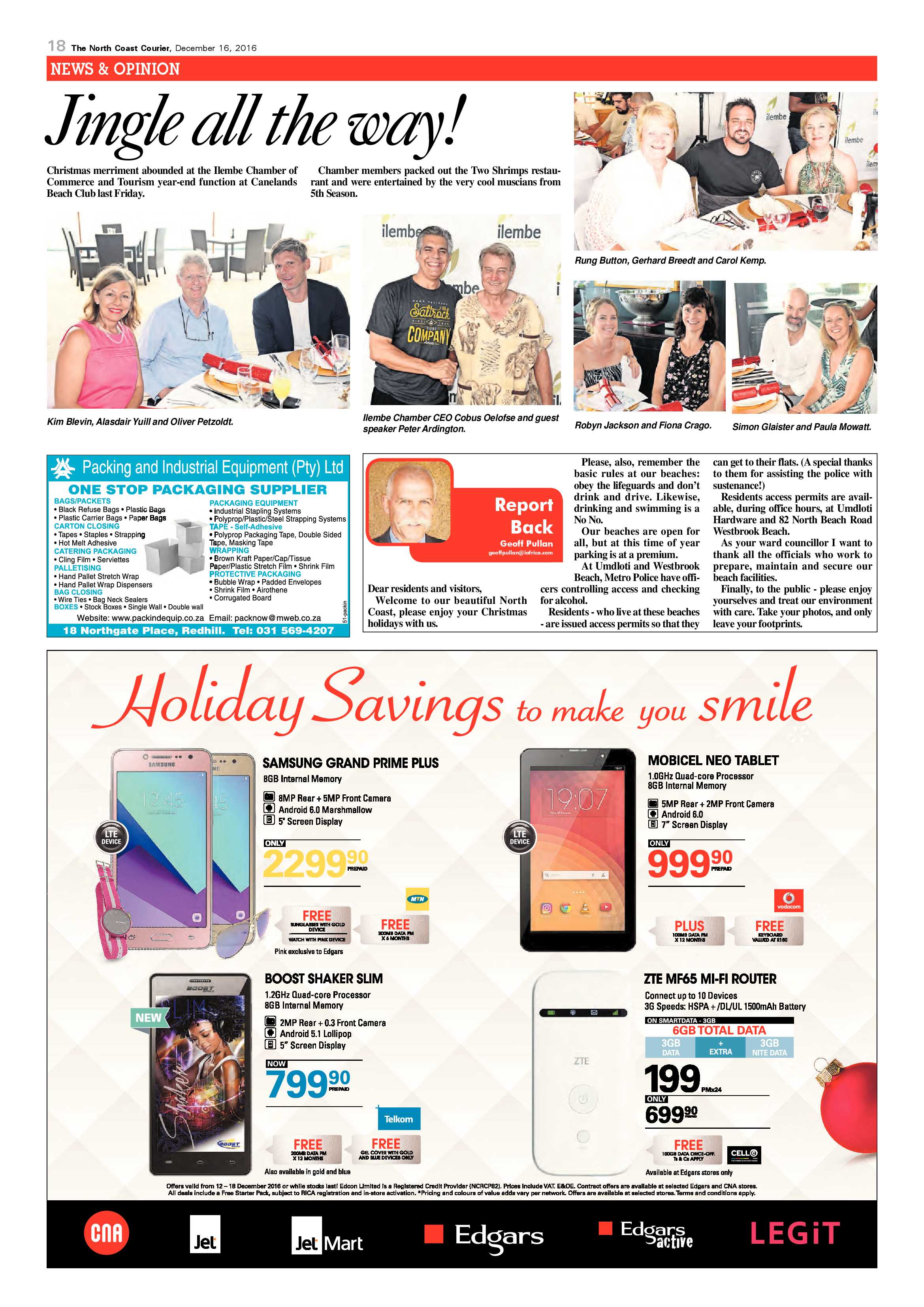 North Coast Courier – 16 December 2016 page 18