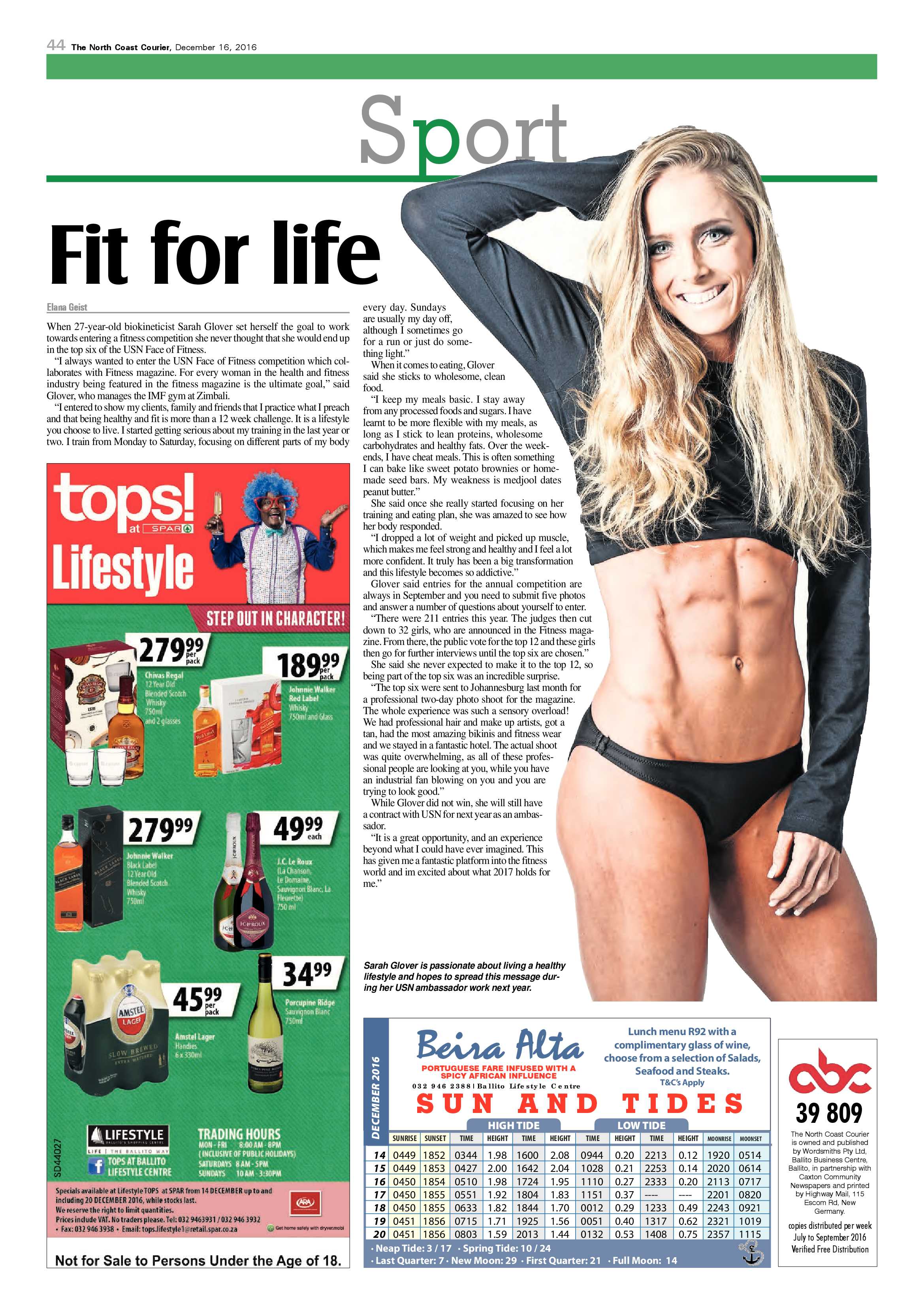North Coast Courier – 16 December 2016 page 44
