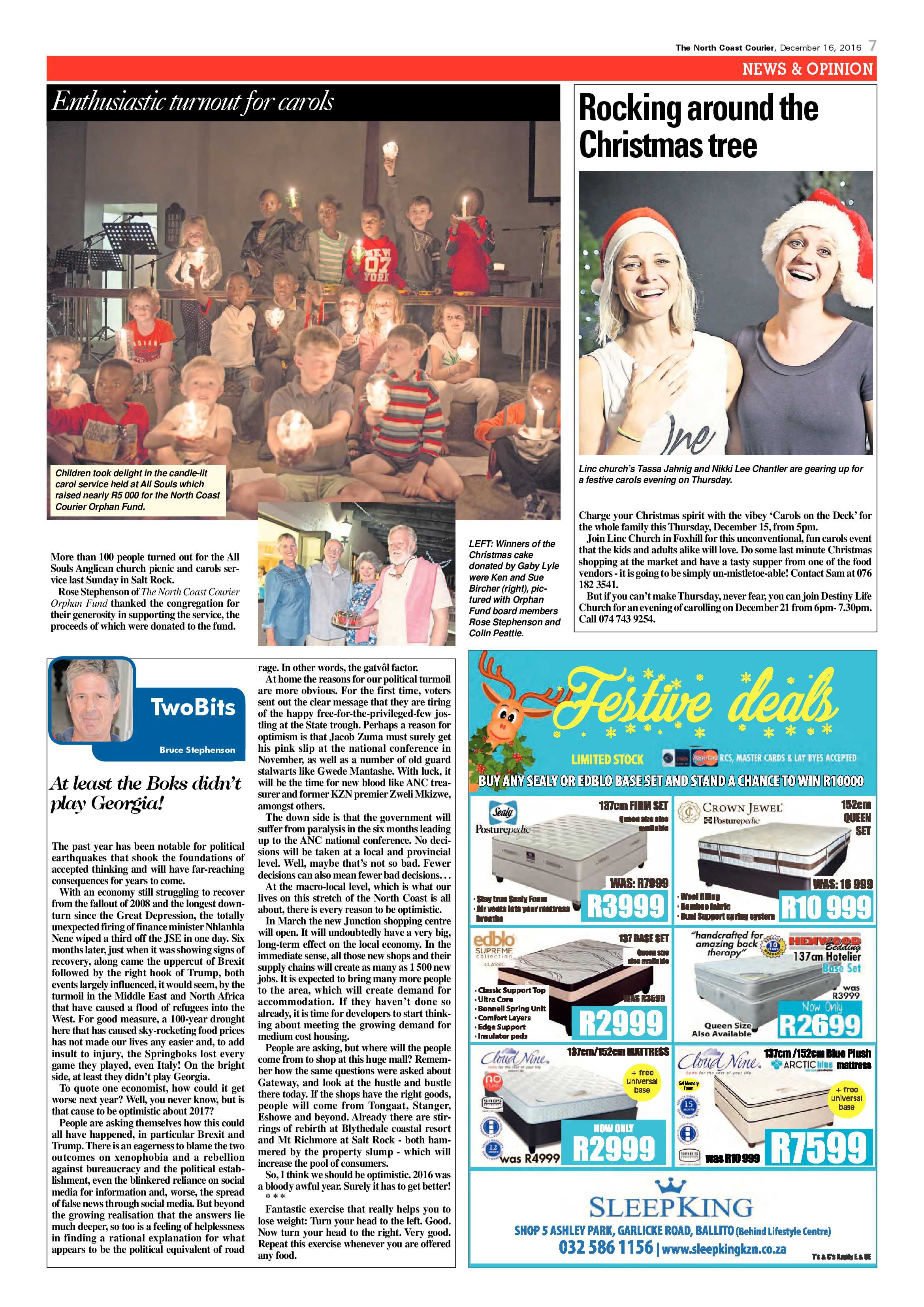 North Coast Courier – 16 December 2016 page 7