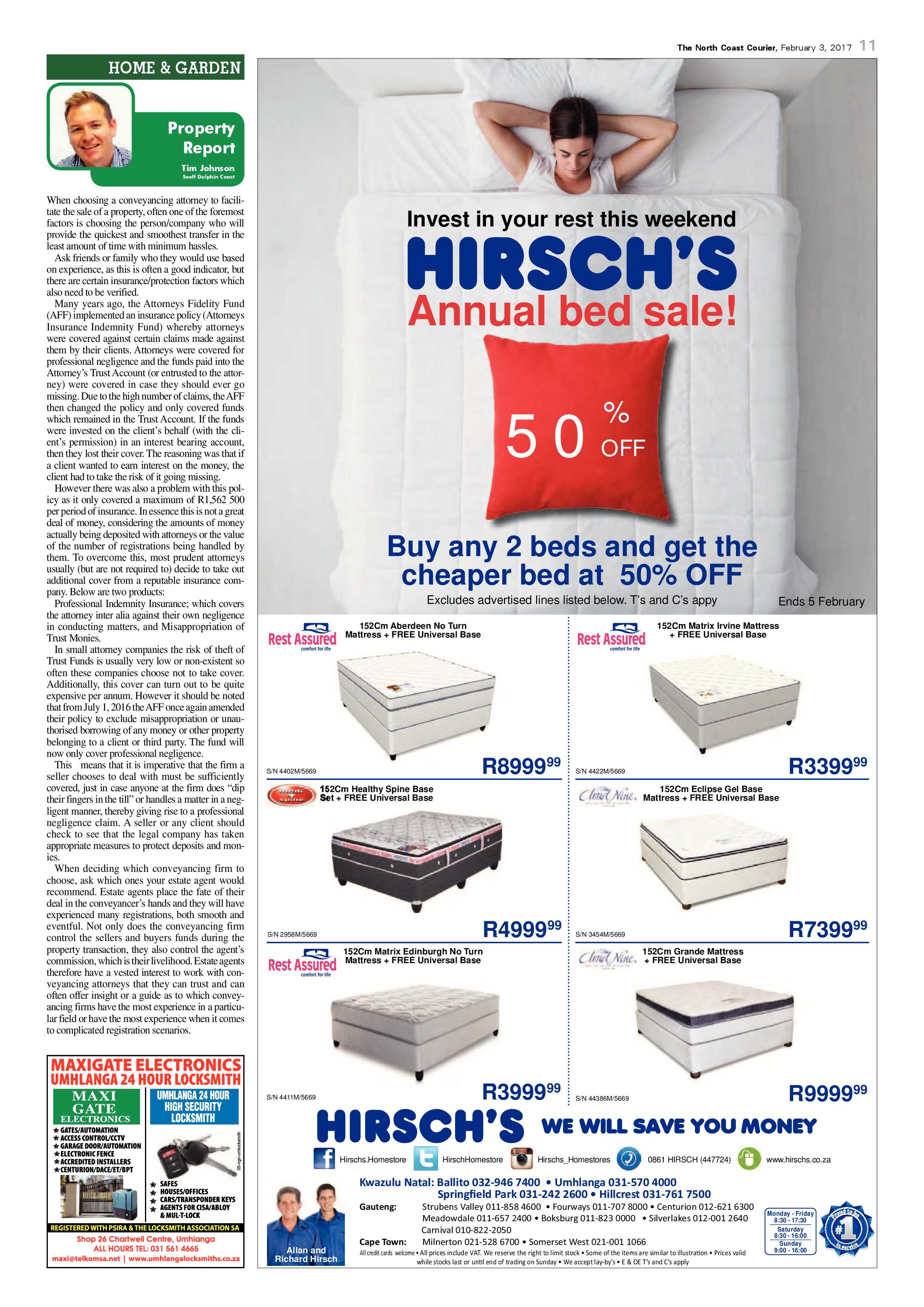 North Coast Courier – 03 February 2017 page 11