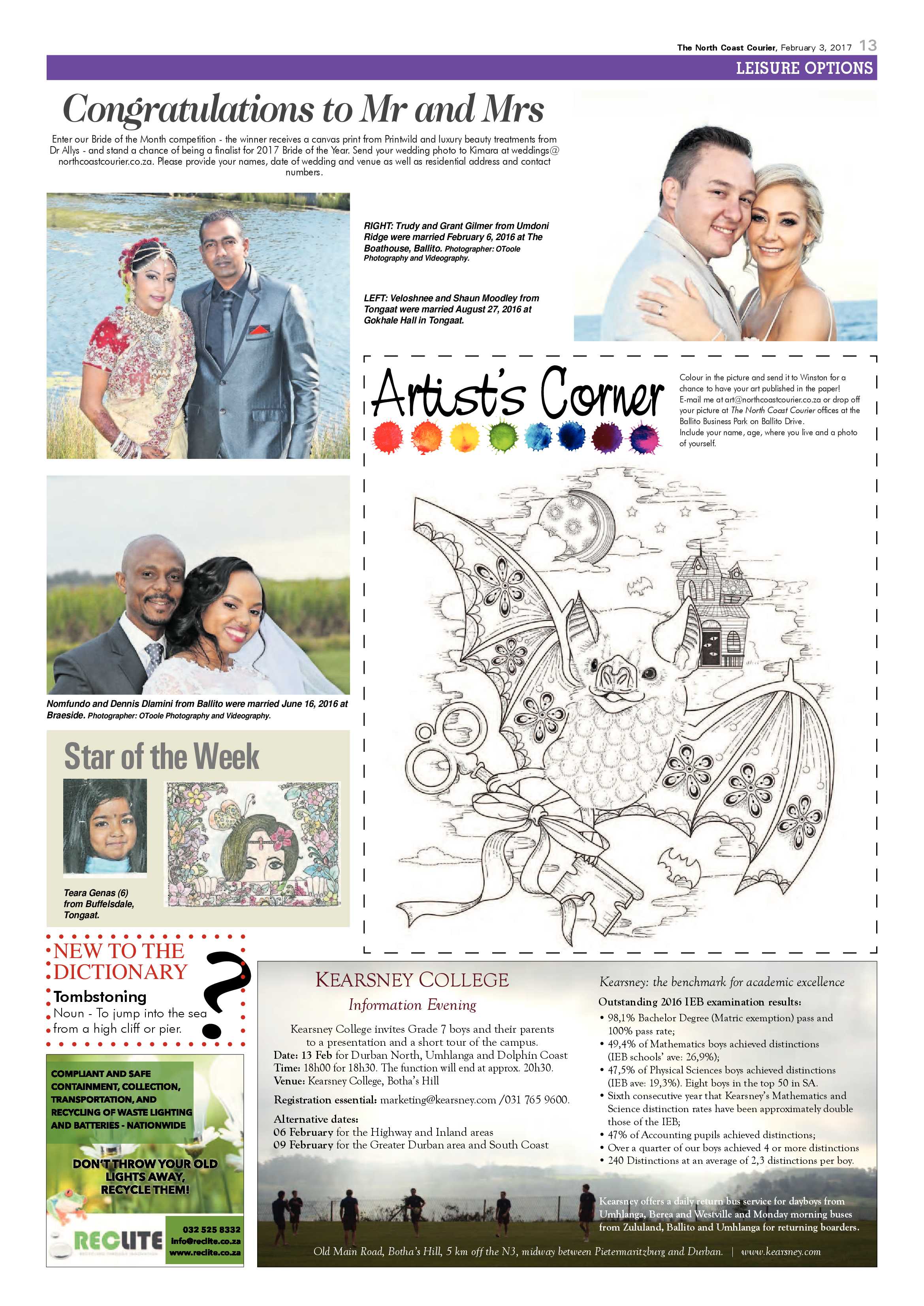 North Coast Courier – 03 February 2017 page 13