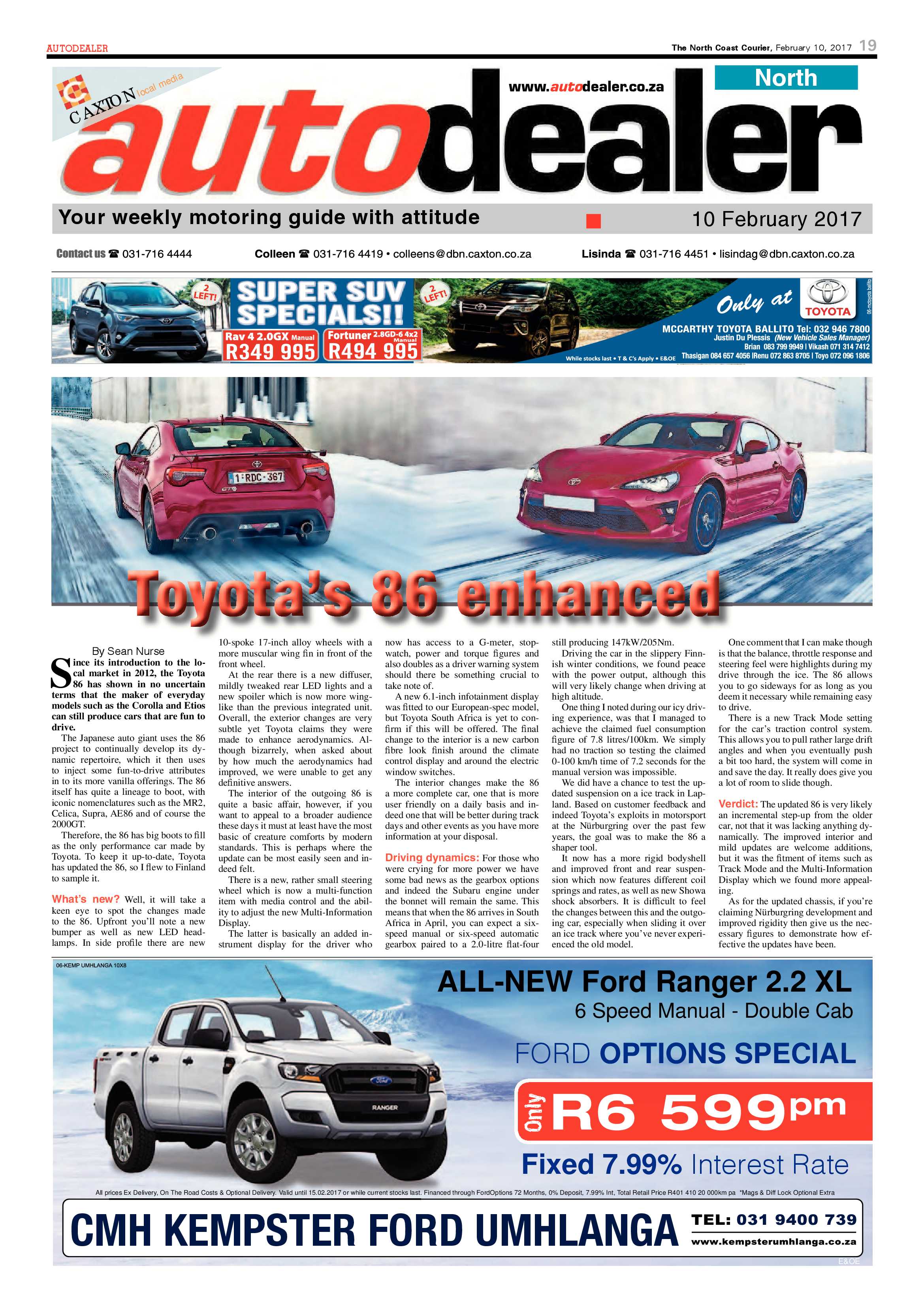 North Coast Courier – 10 February 2017 page 19