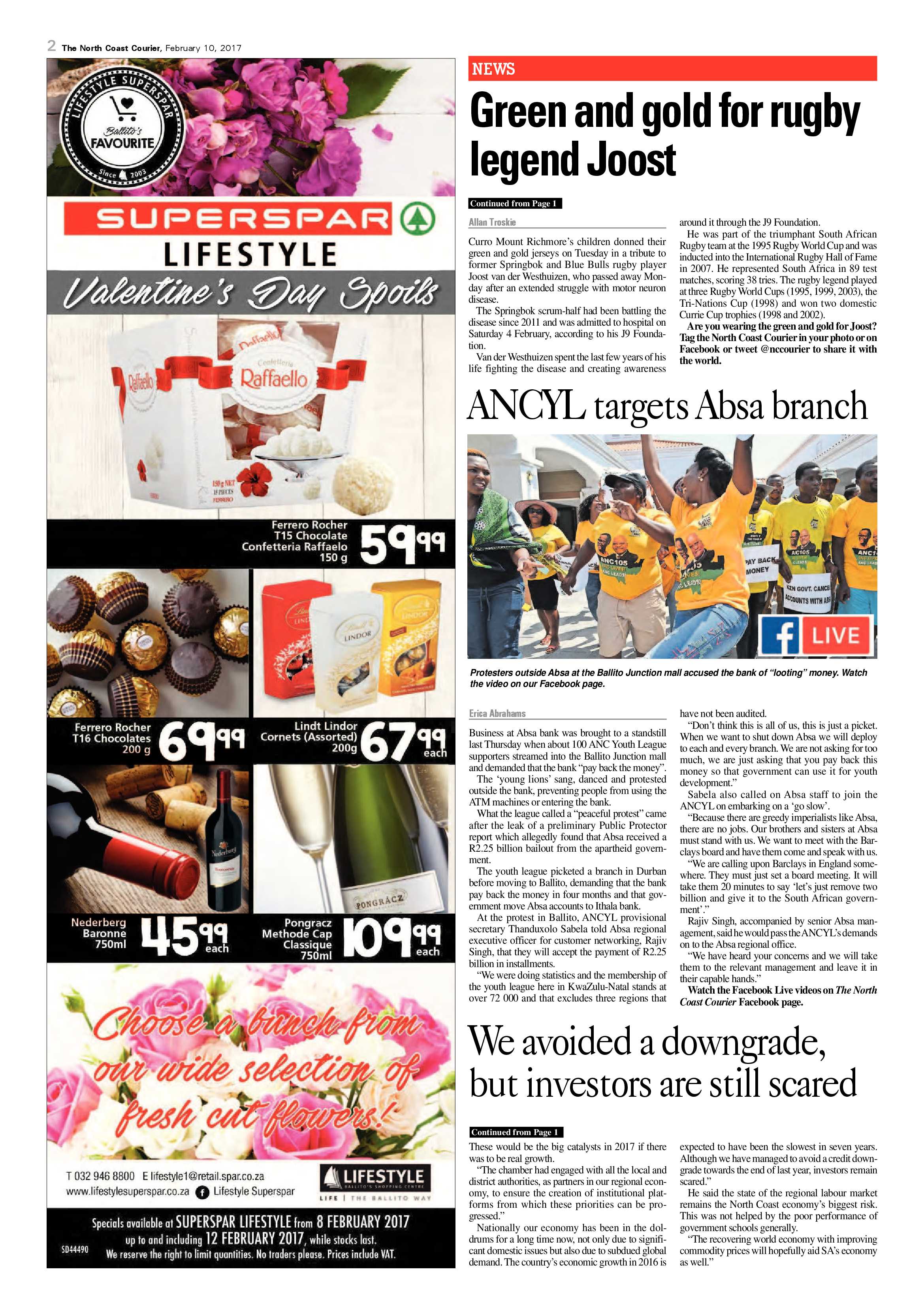 North Coast Courier – 10 February 2017 page 2