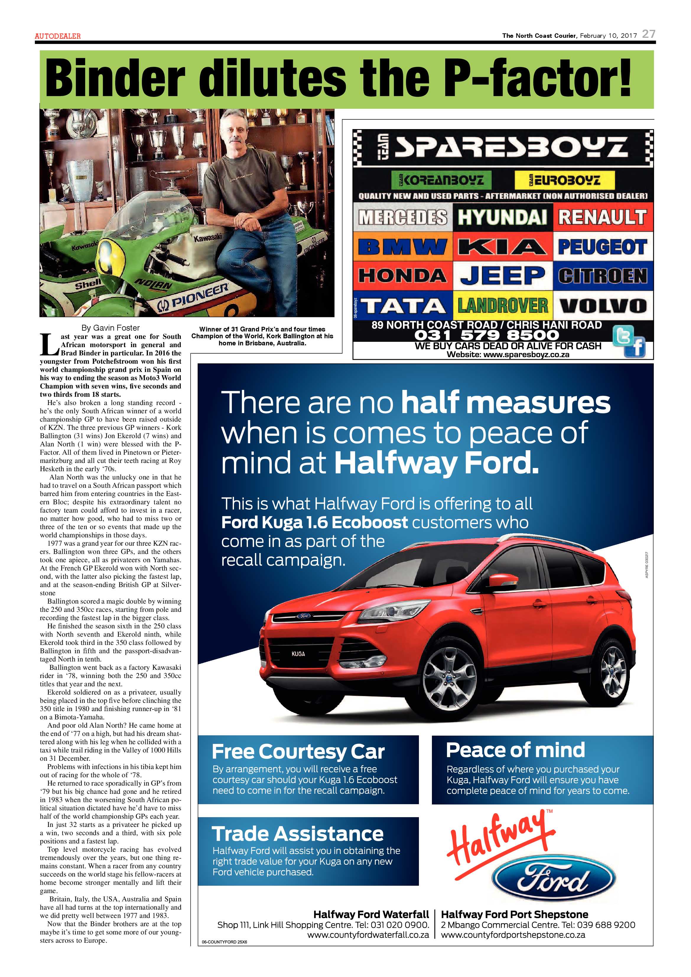 North Coast Courier – 10 February 2017 page 27