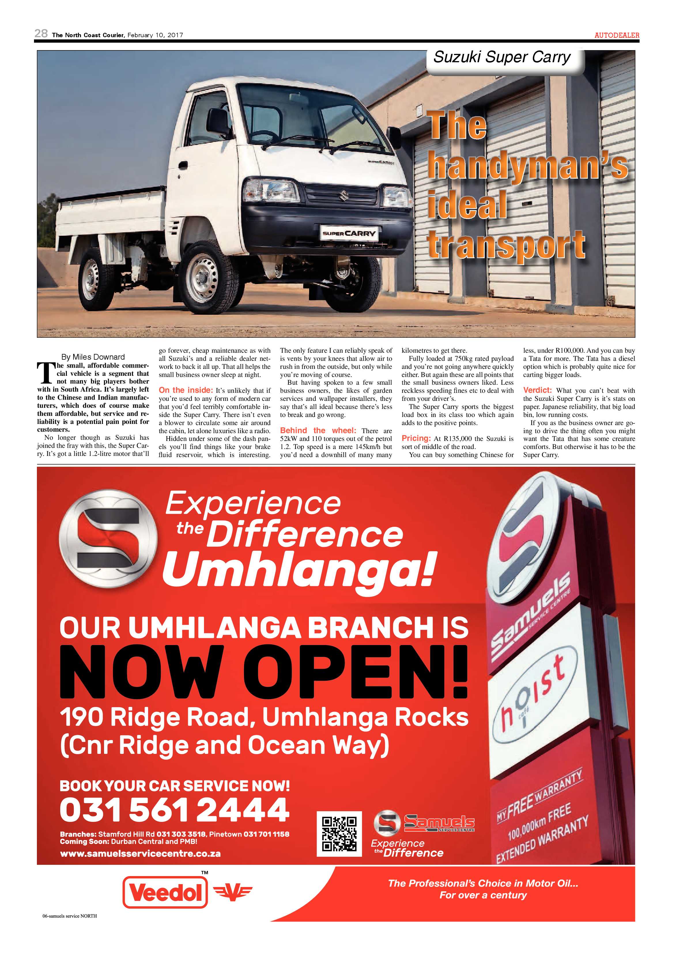 North Coast Courier – 10 February 2017 page 28