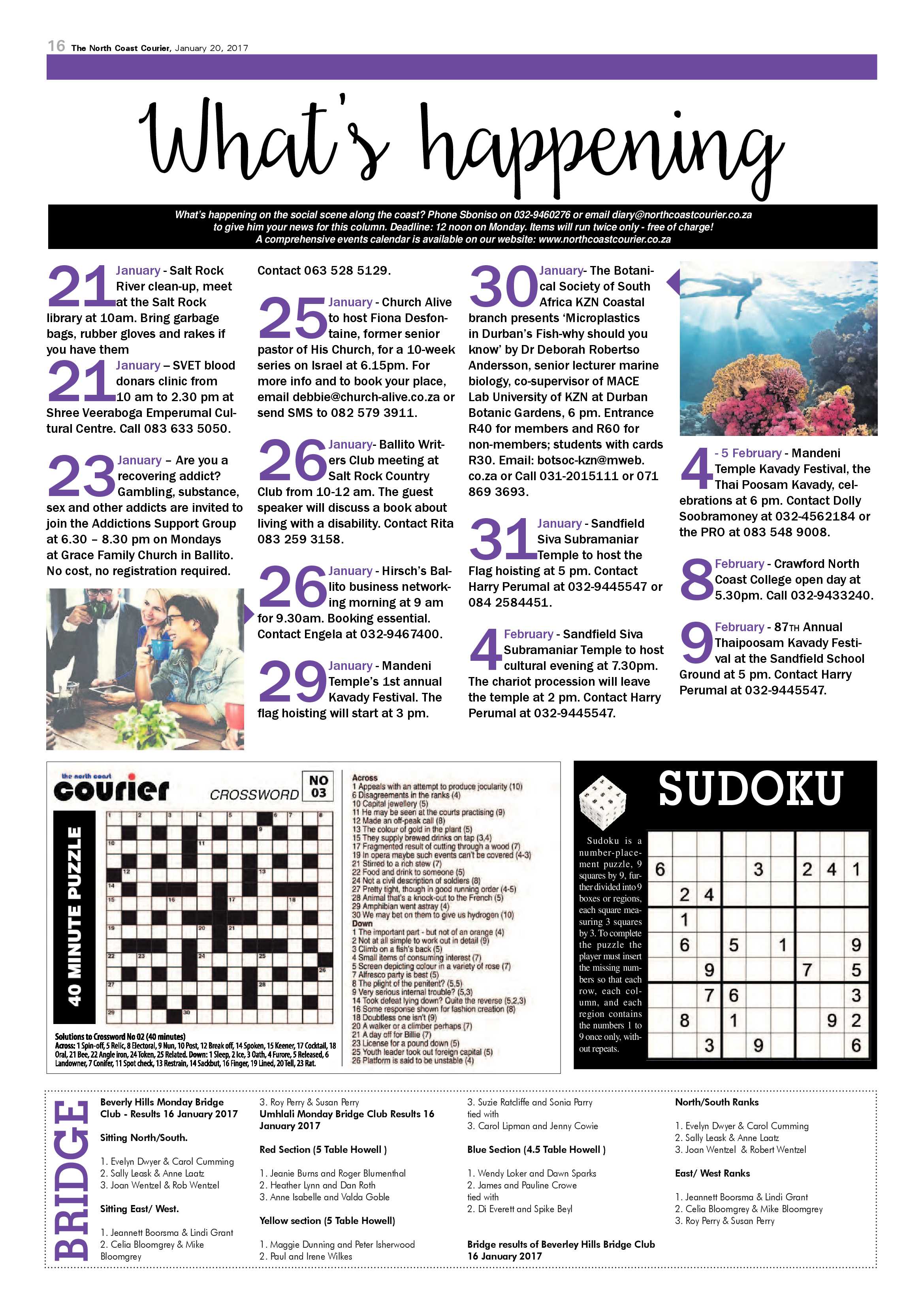 North Coast Courier – 20 January 2017 page 16