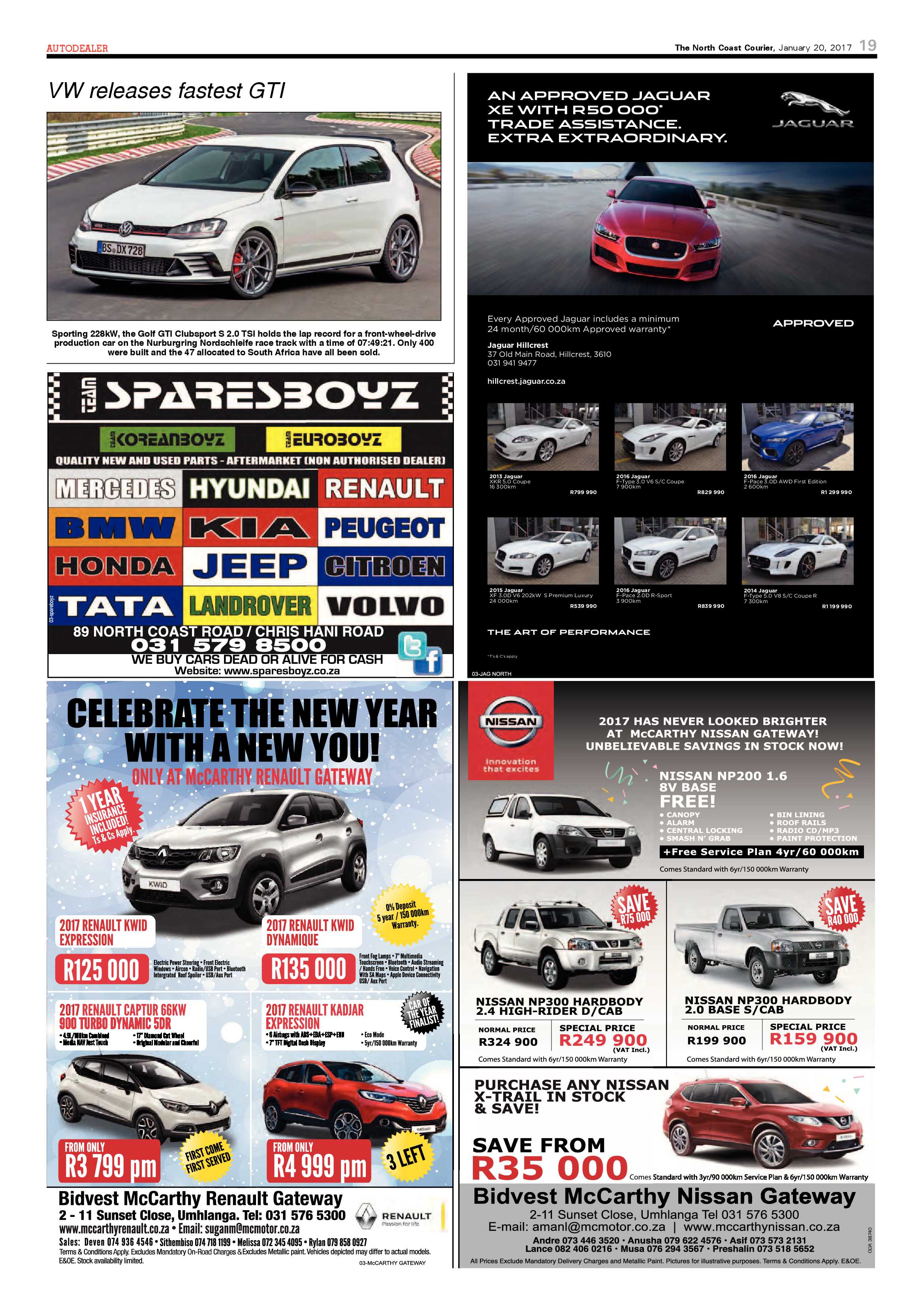 North Coast Courier – 20 January 2017 page 19