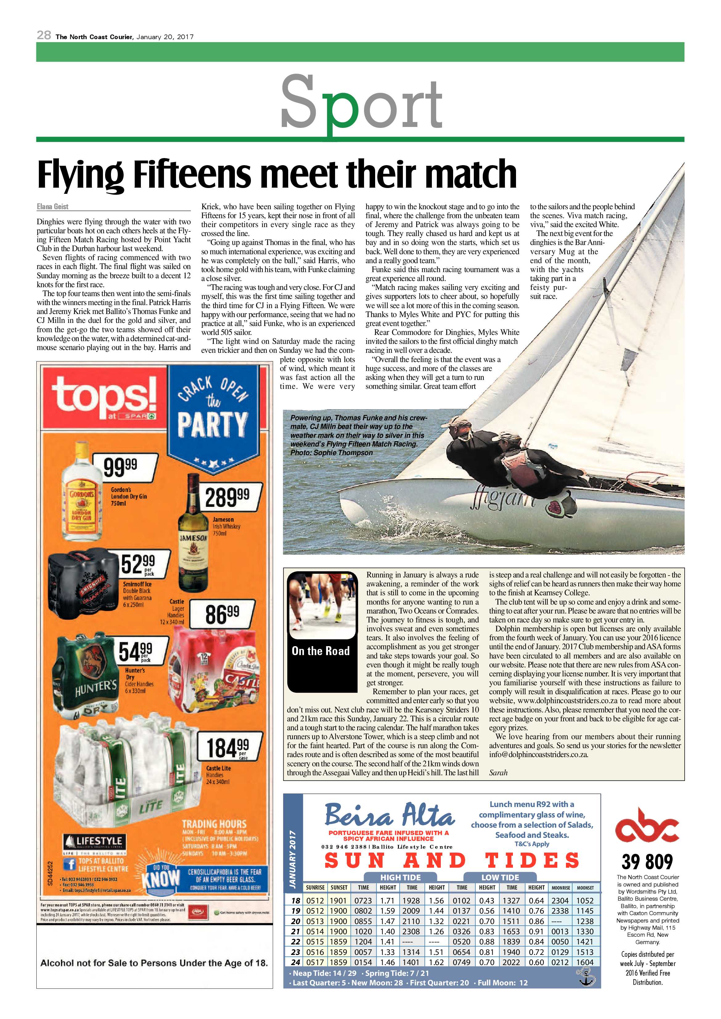 North Coast Courier – 20 January 2017 page 28