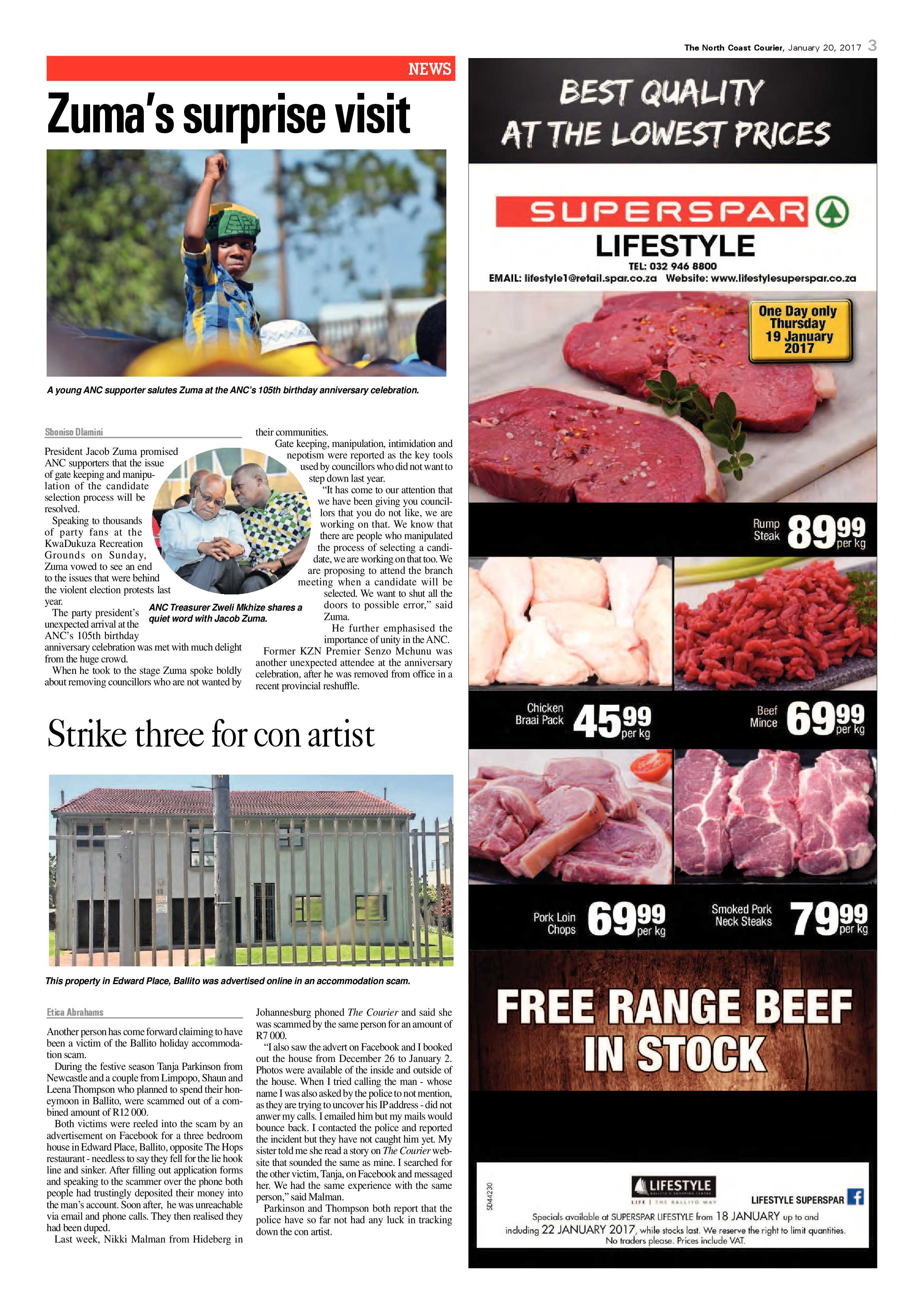 North Coast Courier – 20 January 2017 page 3