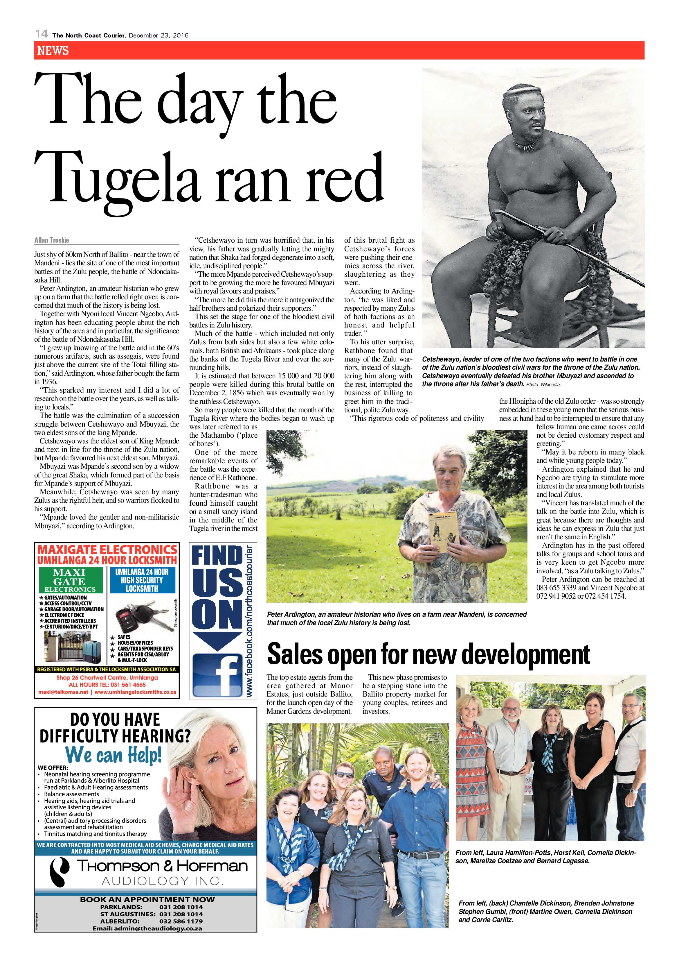 North Coast Courier – 23 December 2016 page 14