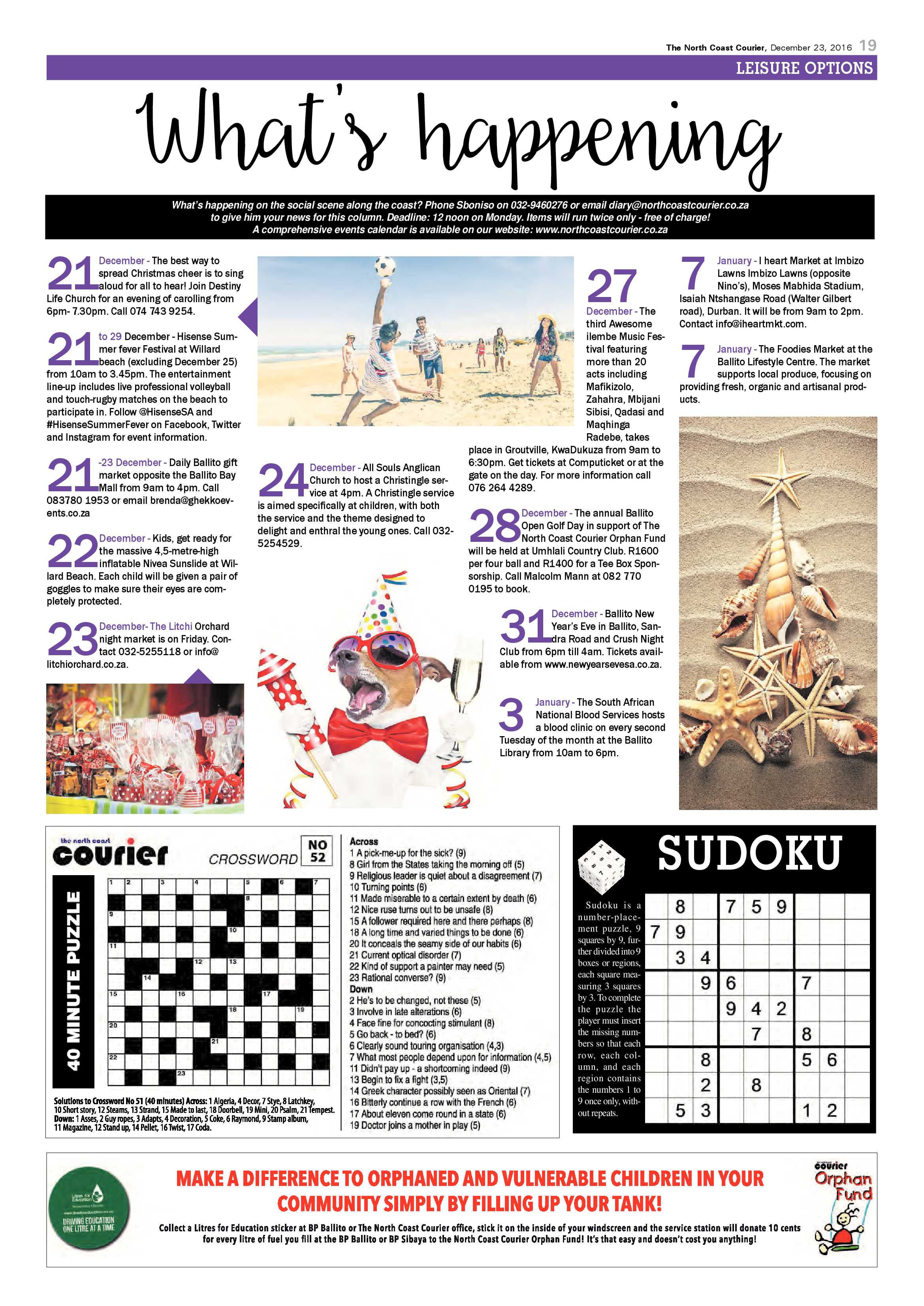 North Coast Courier – 23 December 2016 page 19