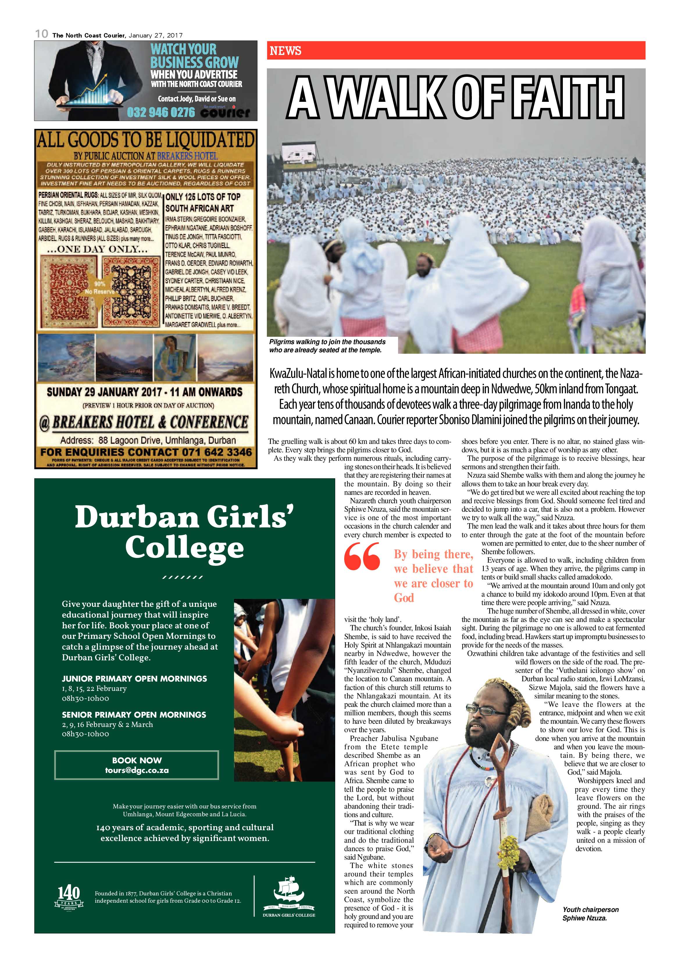 North Coast Courier – 27 January 2017 page 10