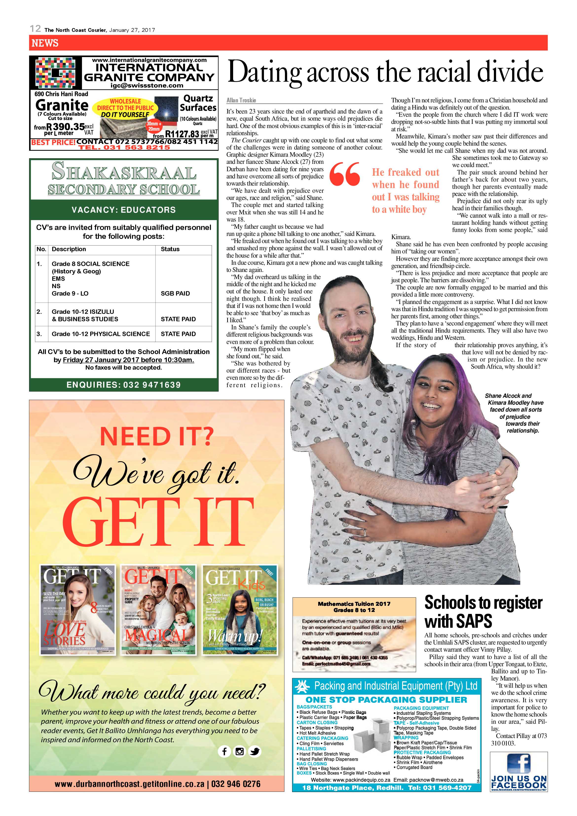 North Coast Courier – 27 January 2017 page 12