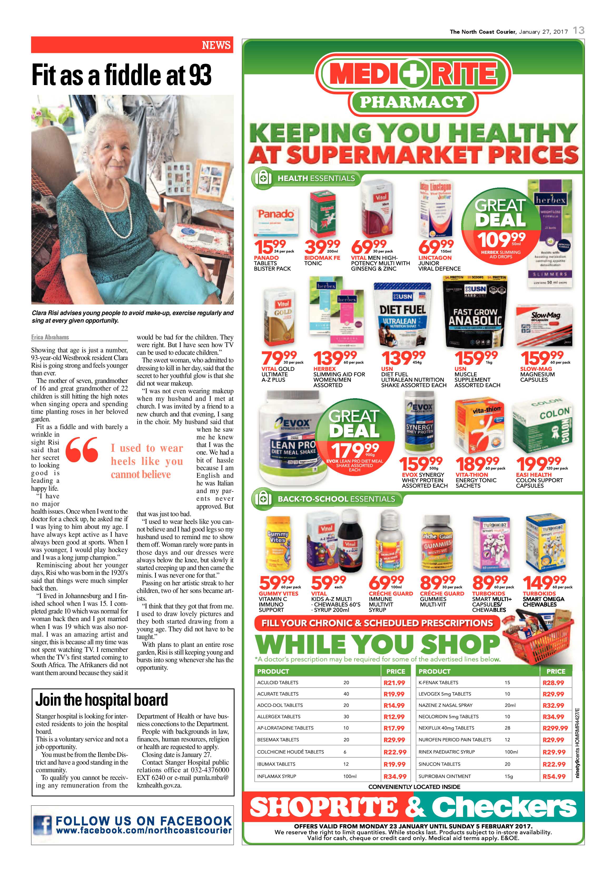 North Coast Courier – 27 January 2017 page 13