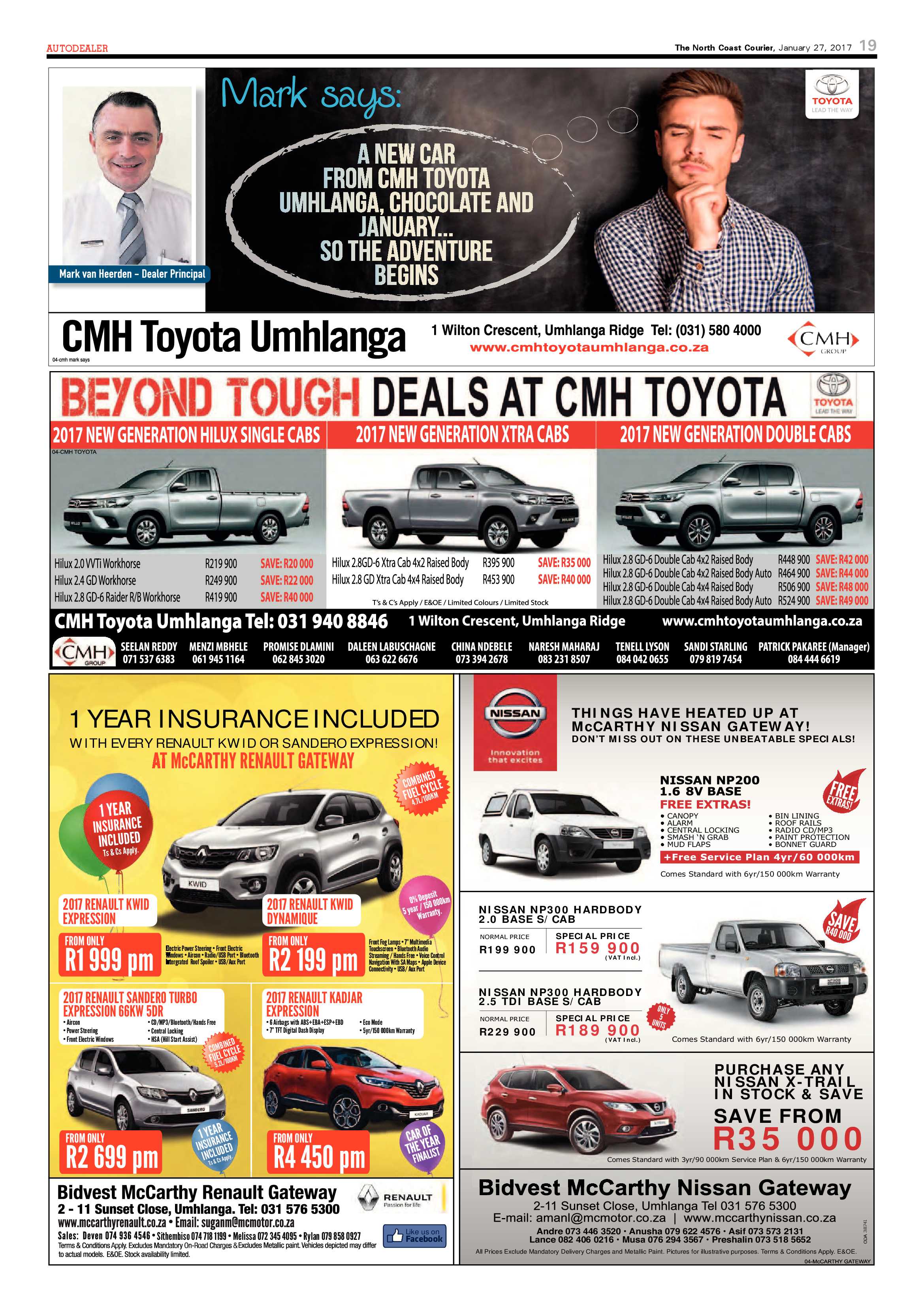 North Coast Courier – 27 January 2017 page 19