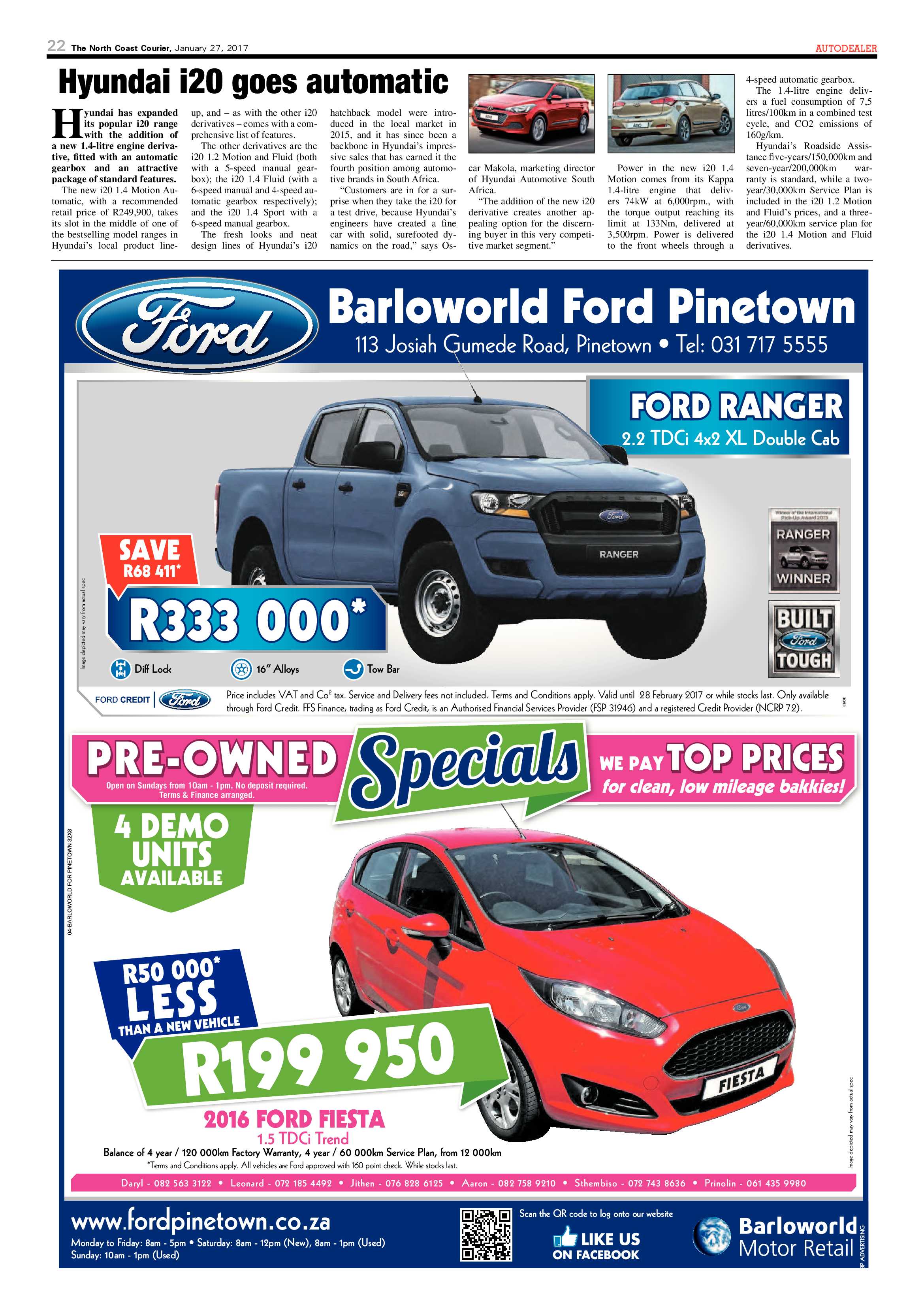 North Coast Courier – 27 January 2017 page 22