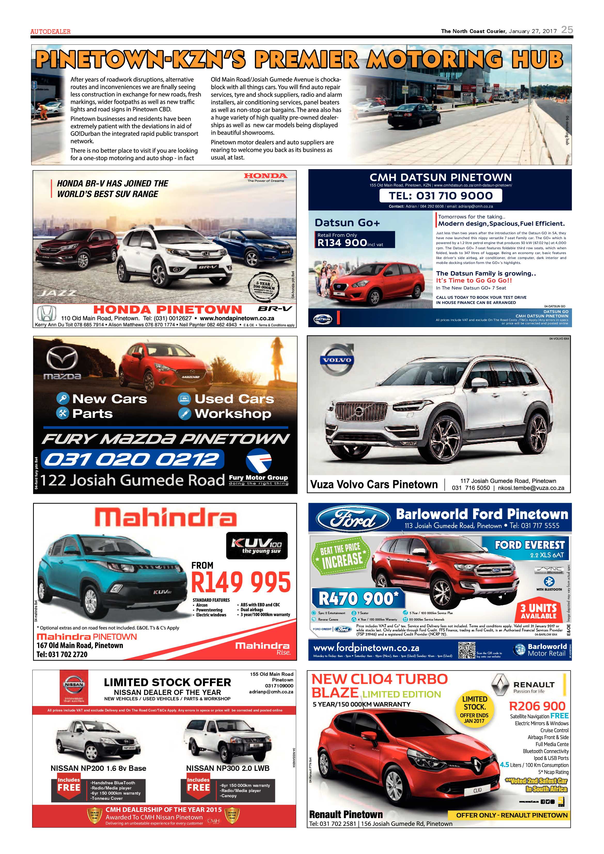 North Coast Courier – 27 January 2017 page 25