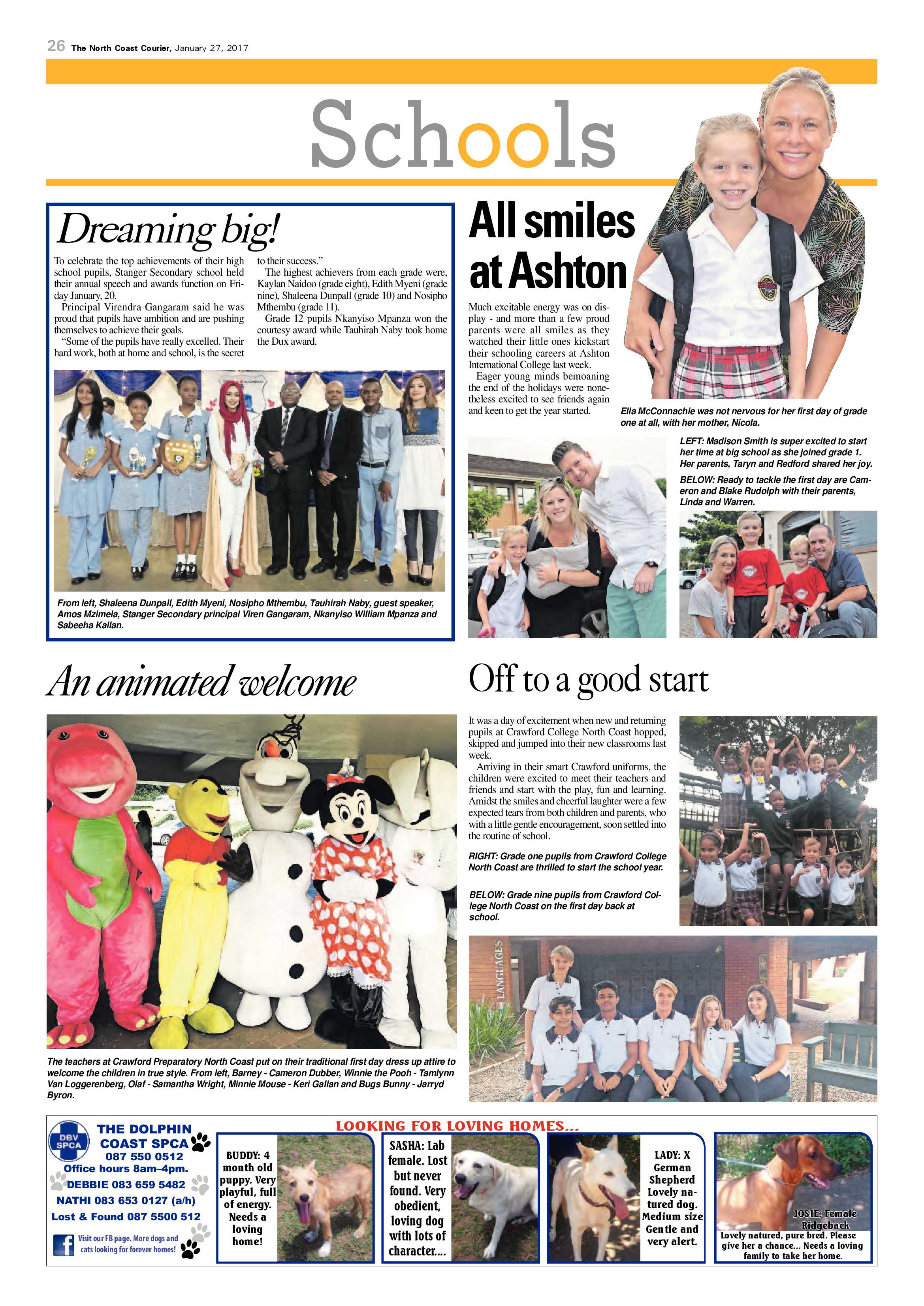 North Coast Courier – 27 January 2017 page 26