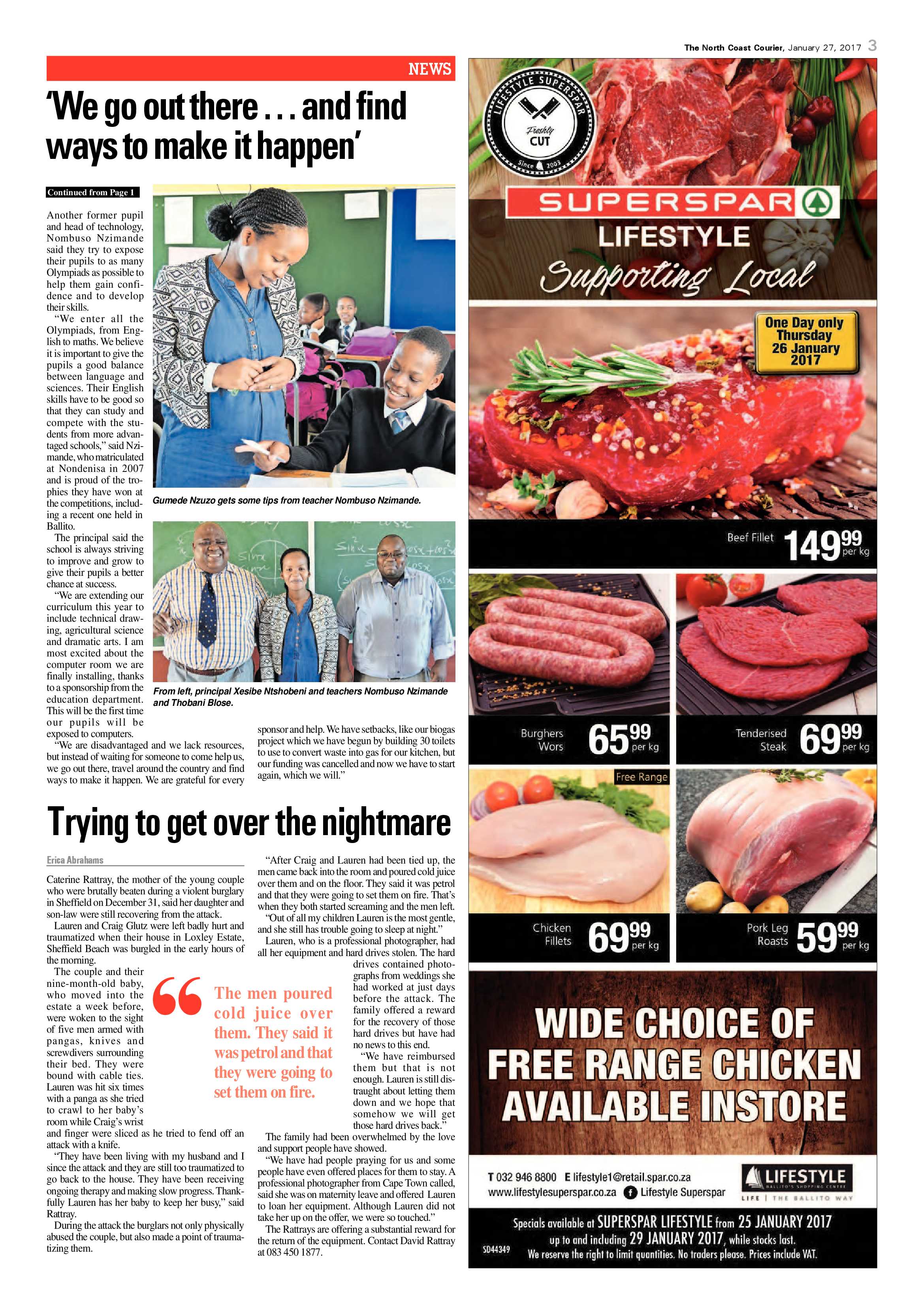 North Coast Courier – 27 January 2017 page 3
