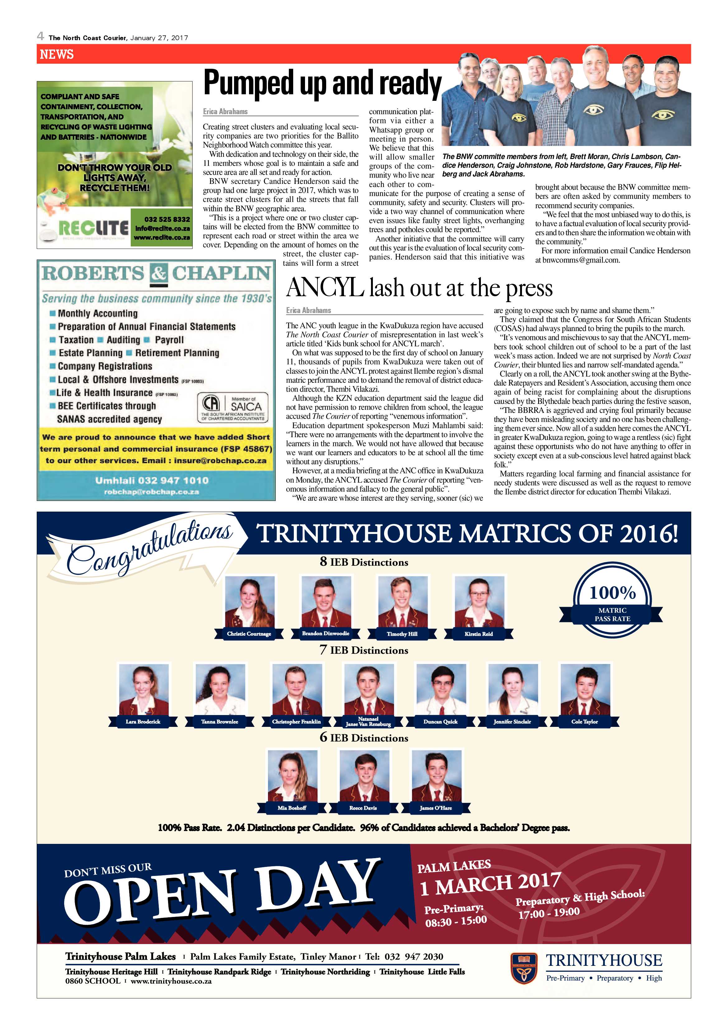North Coast Courier – 27 January 2017 page 4
