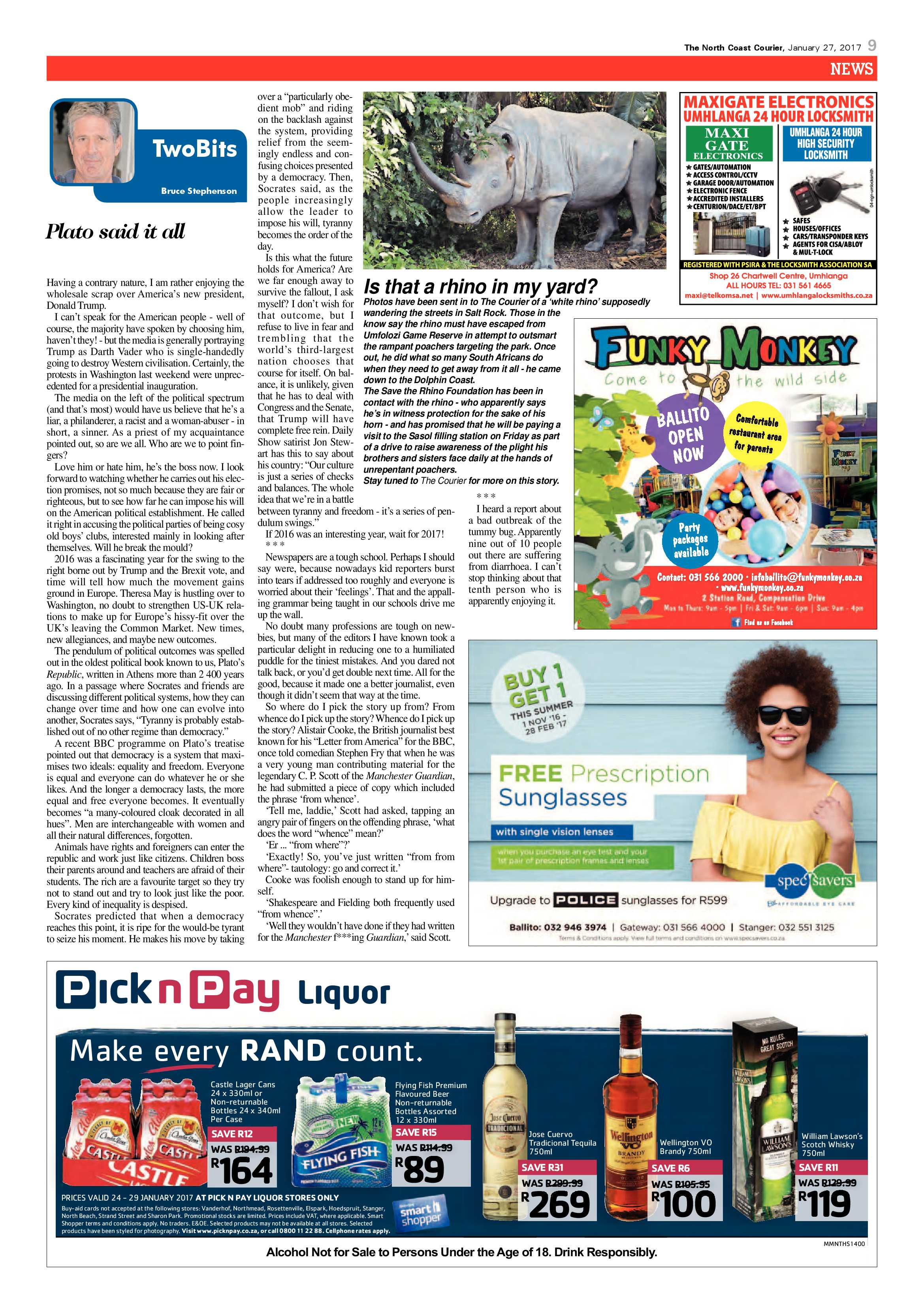 North Coast Courier – 27 January 2017 page 9