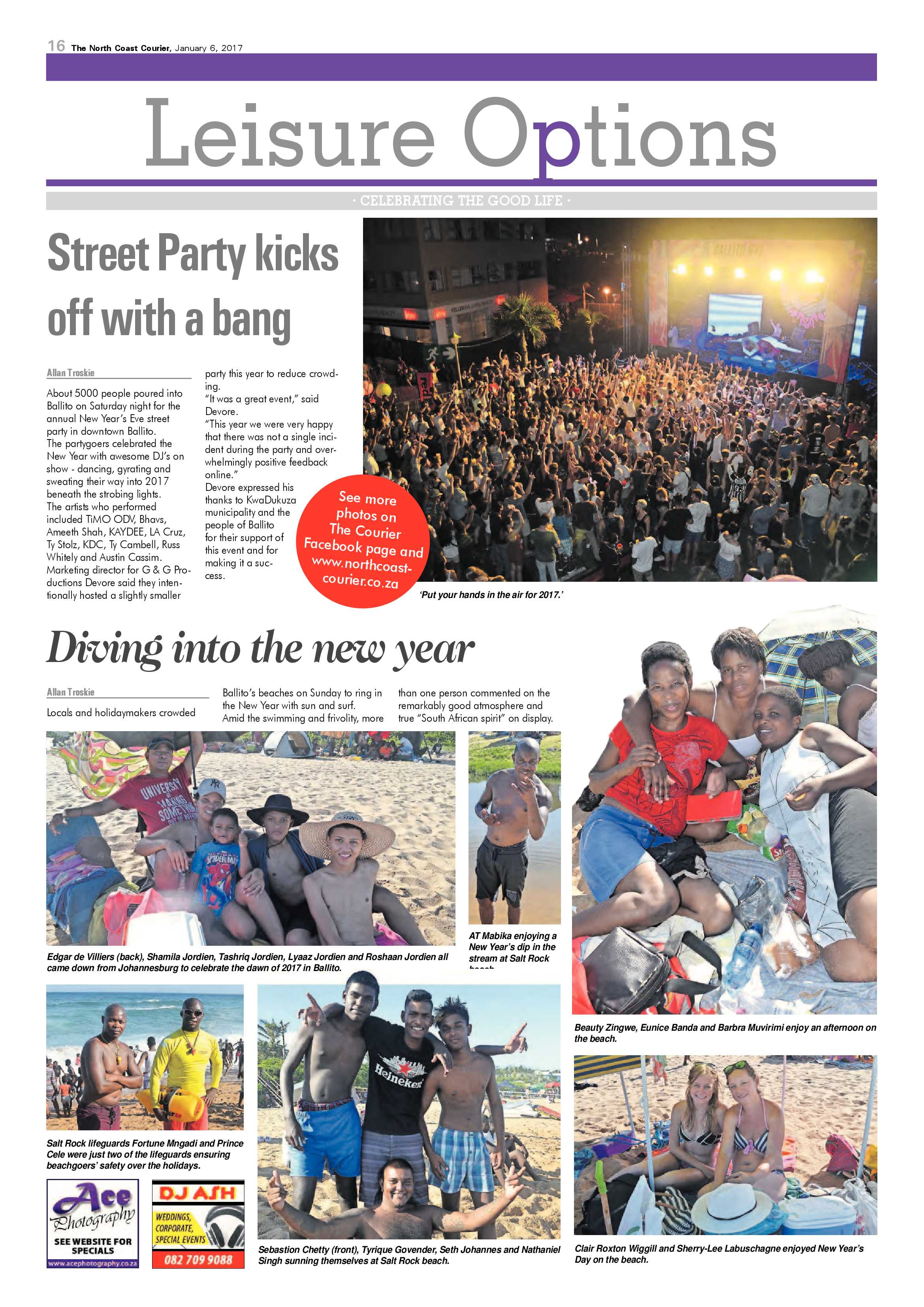 North Coast Courier – 6 January 2017 page 16