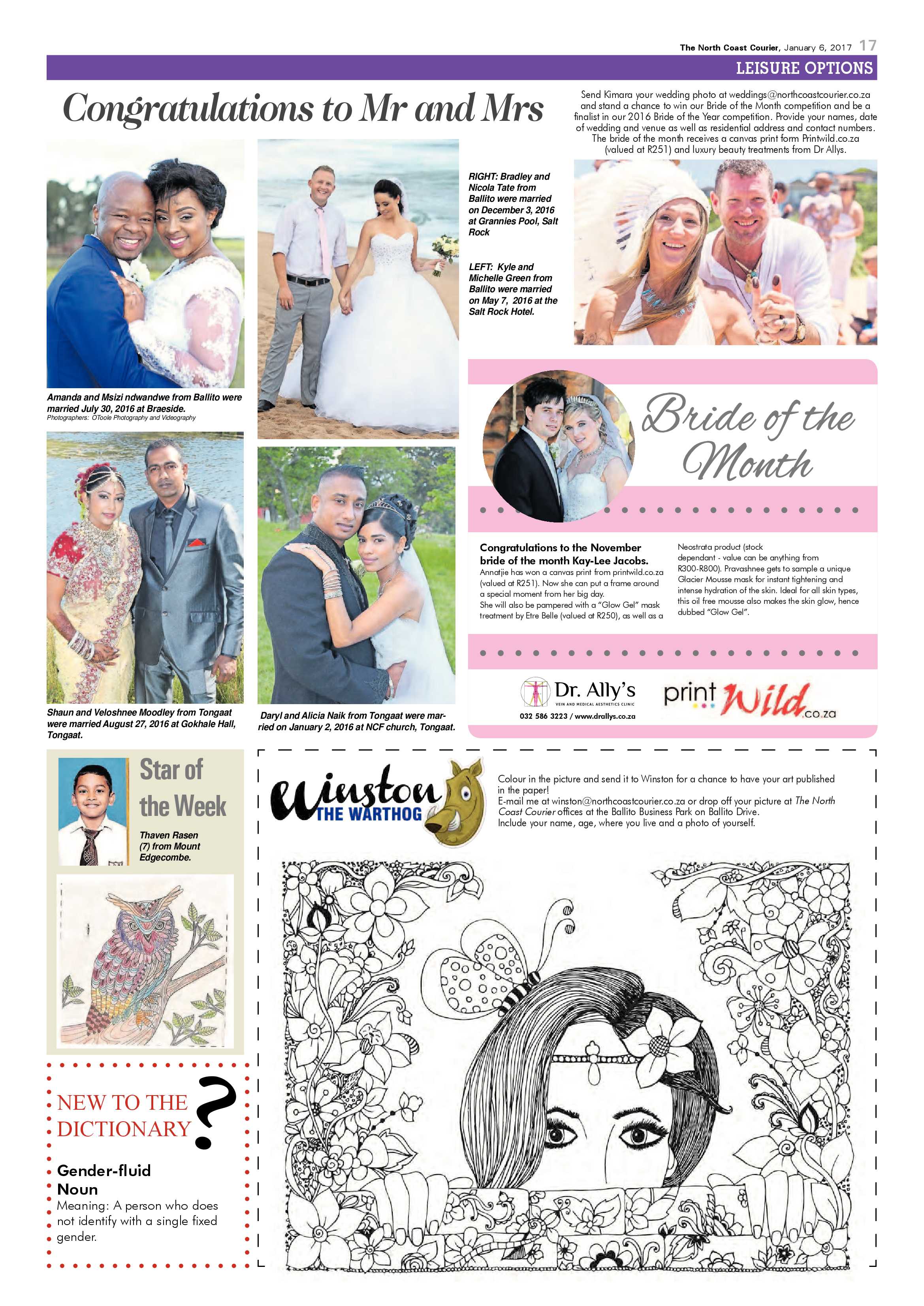 North Coast Courier – 6 January 2017 page 17