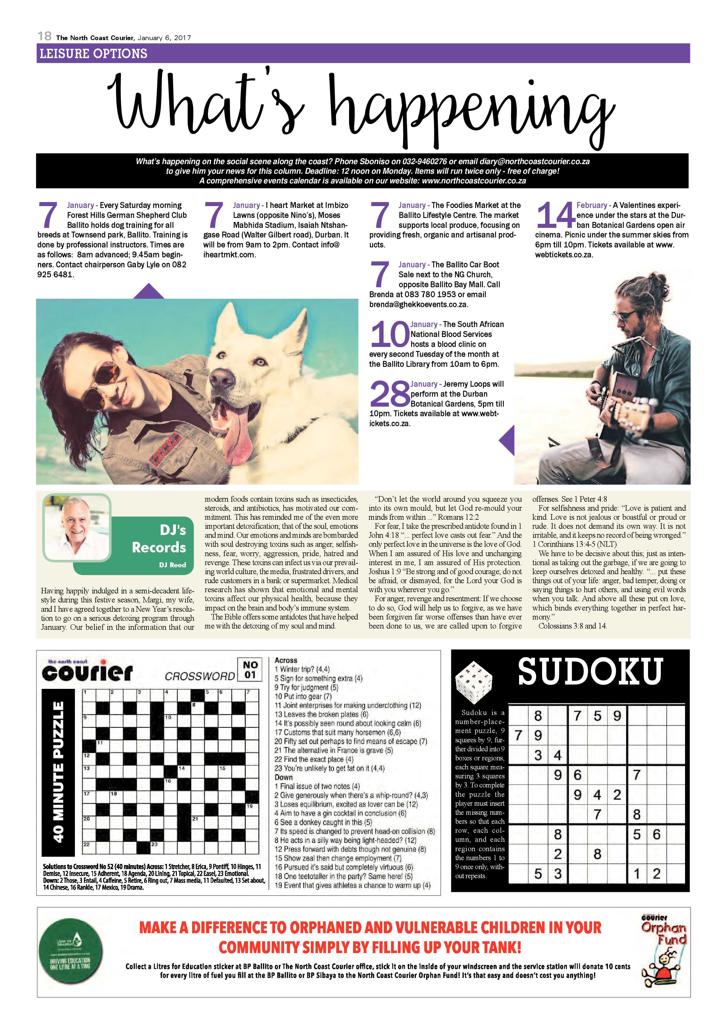 North Coast Courier – 6 January 2017 page 18