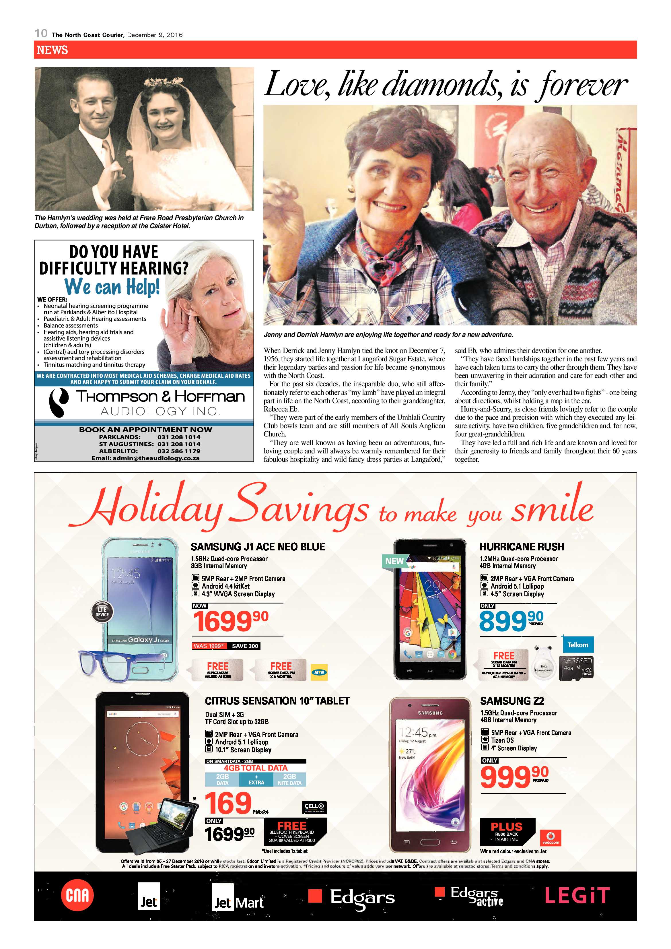 North Coast Courier – 09 December 2016 page 10