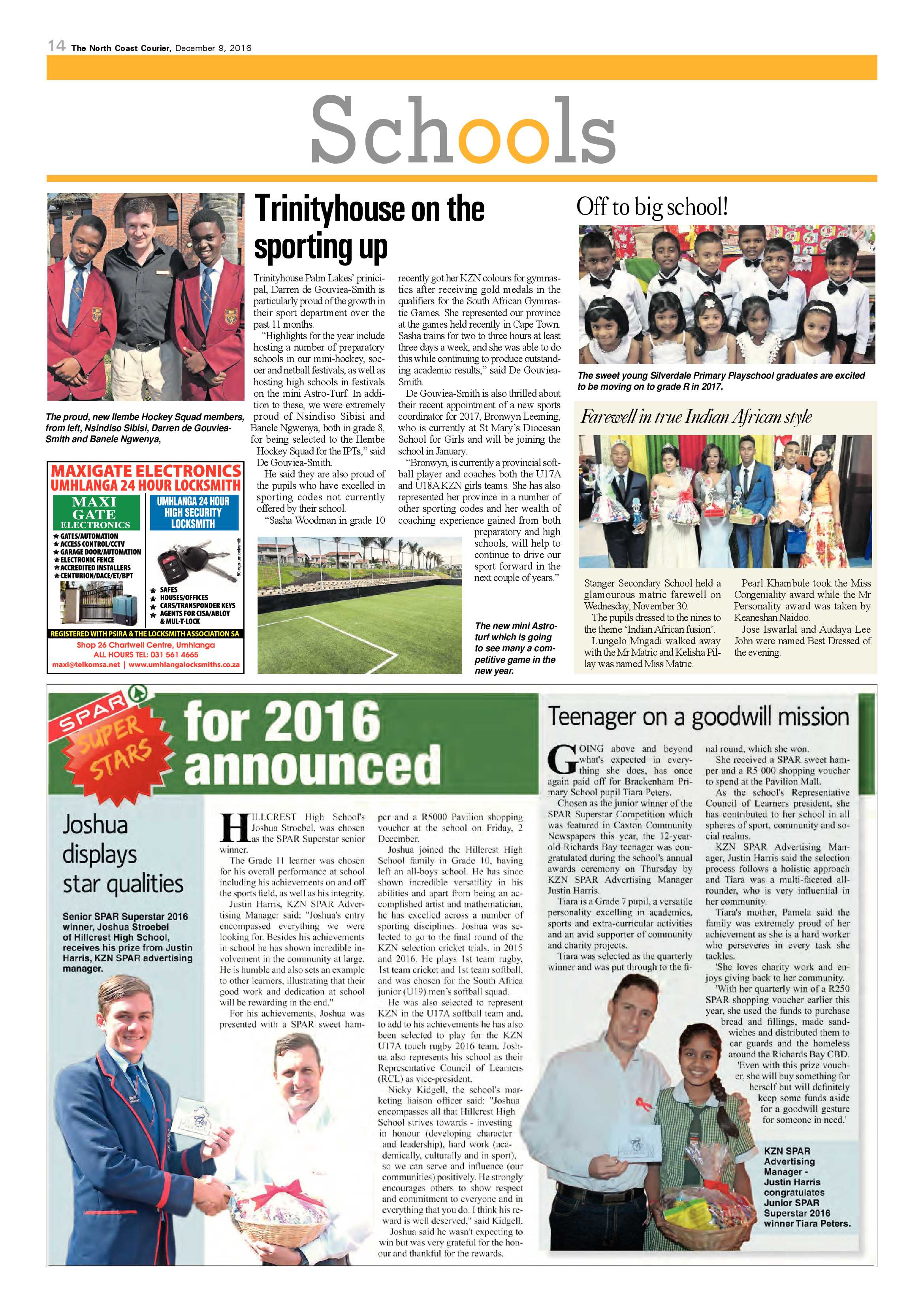 North Coast Courier – 09 December 2016 page 14