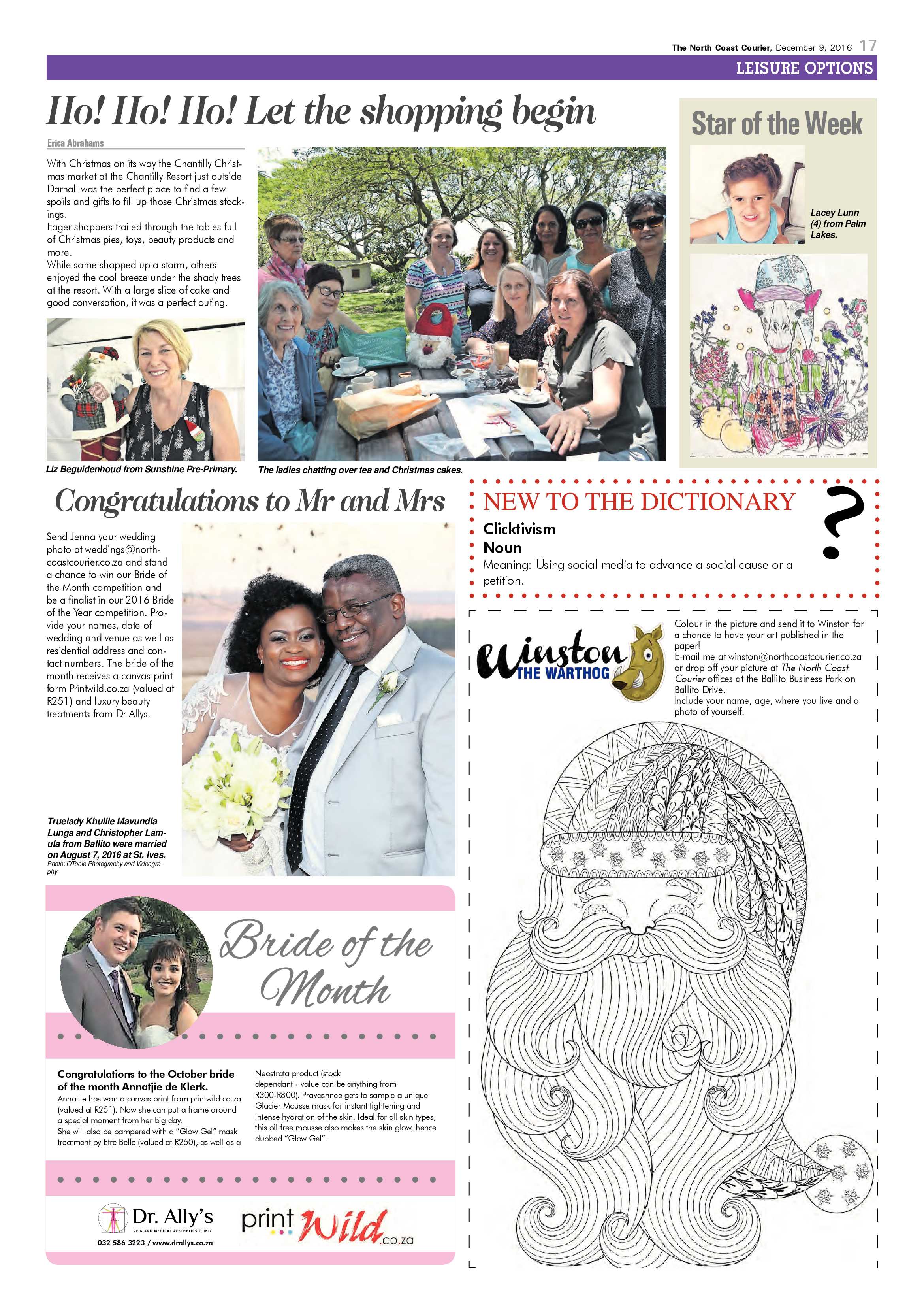 North Coast Courier – 09 December 2016 page 17