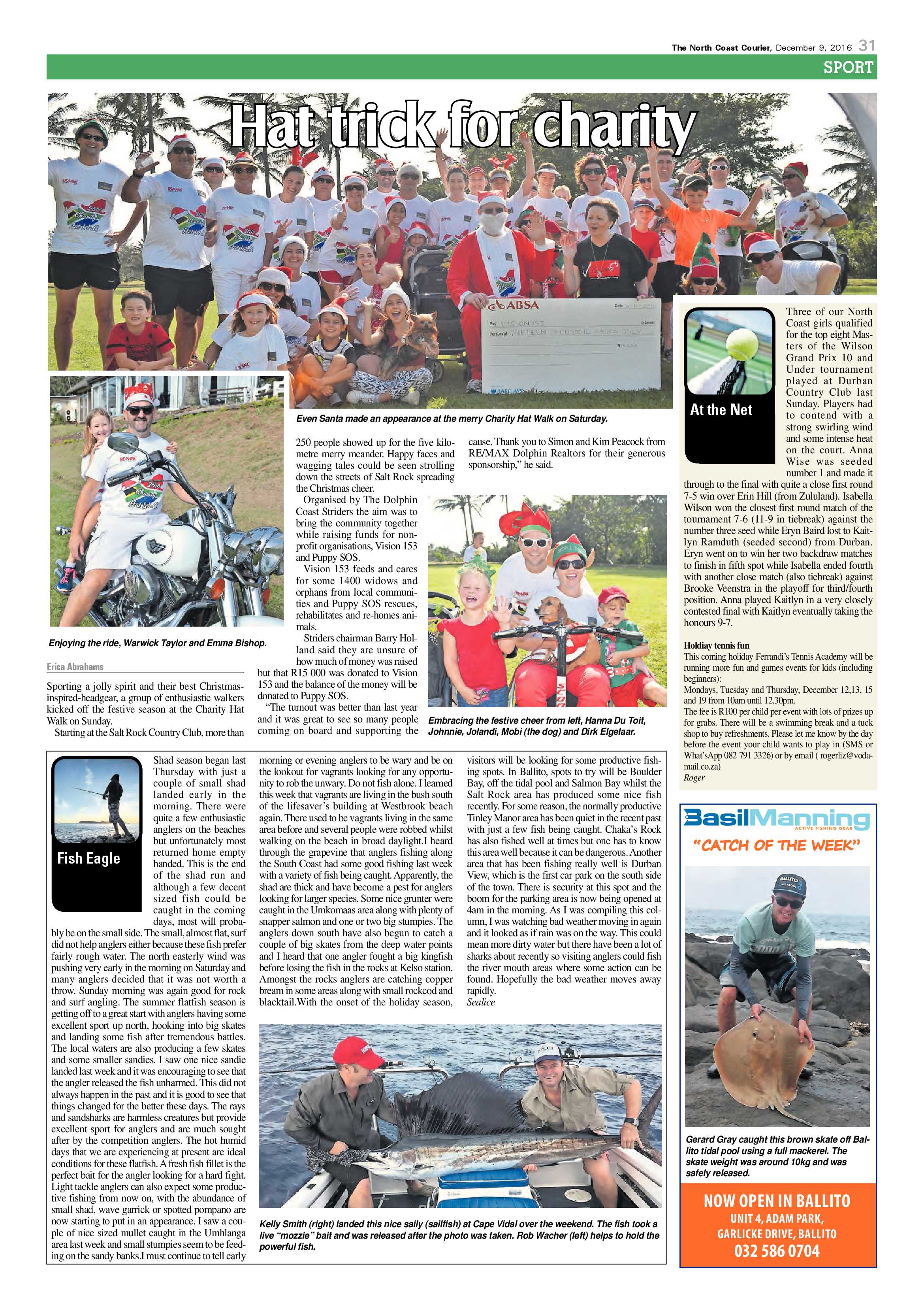 North Coast Courier – 09 December 2016 page 31