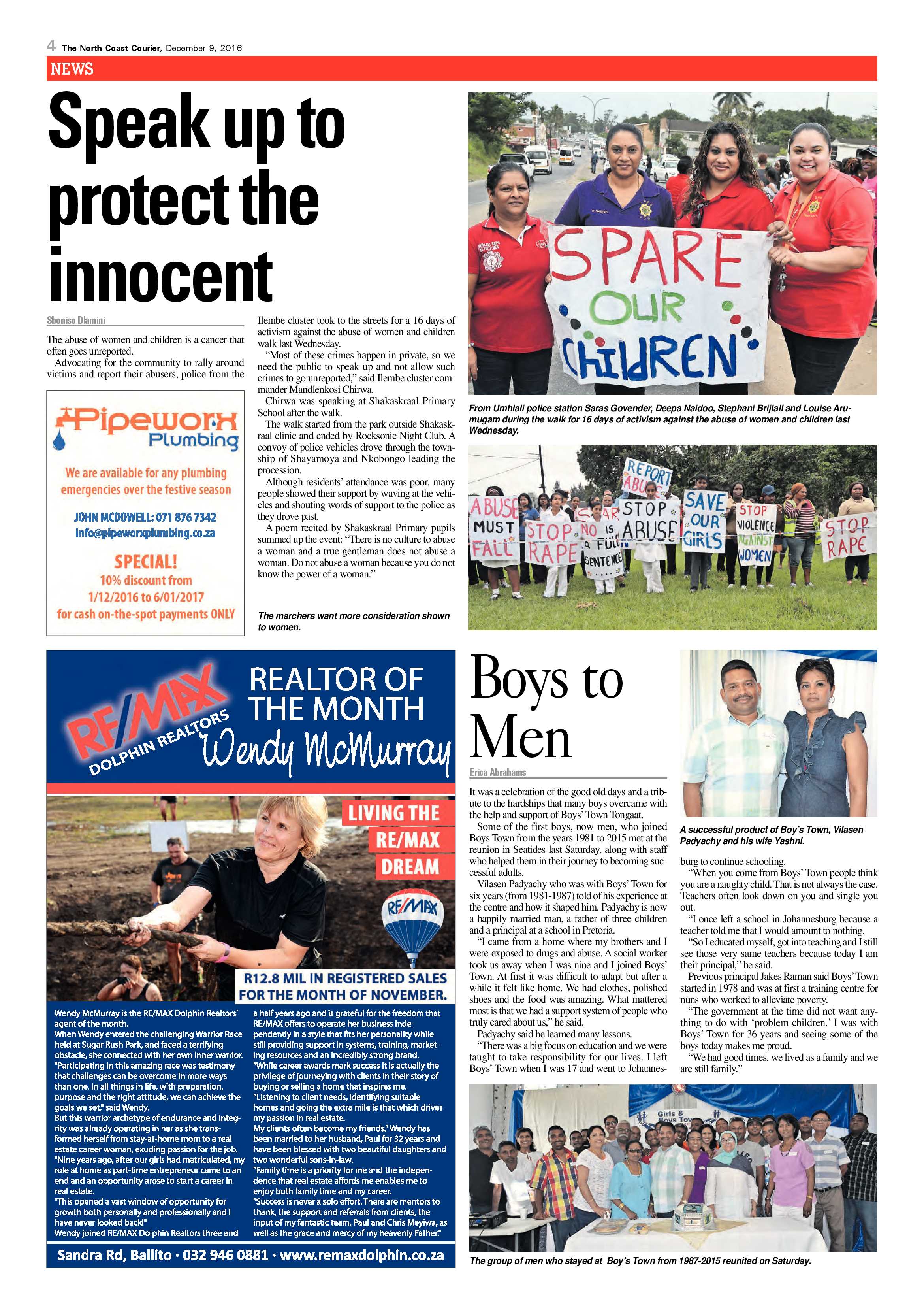 North Coast Courier – 09 December 2016 page 4